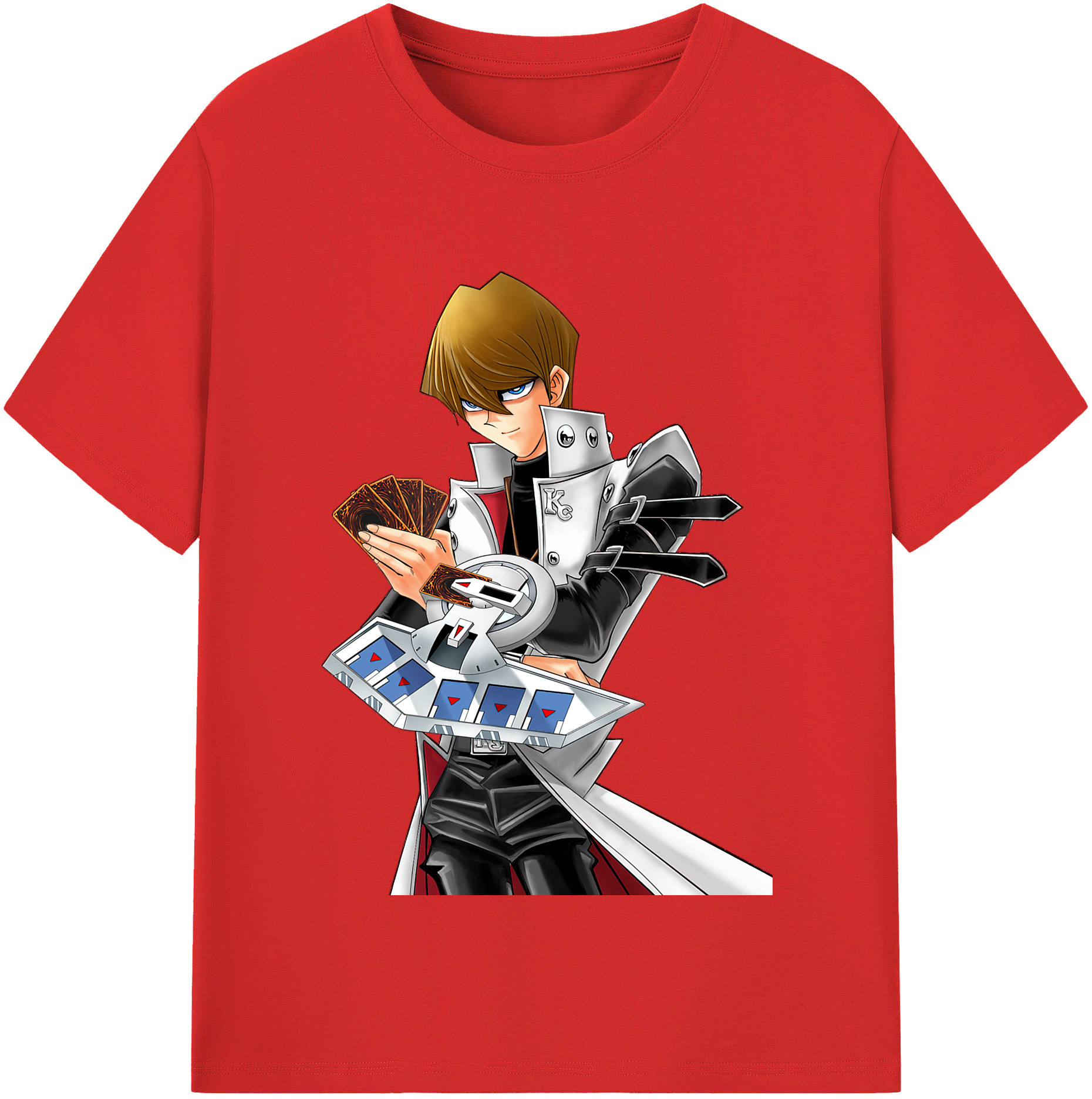 （画像用） 遊☆戯☆王 Yu-Gi-Oh! 綿100％半袖Tシャツ（フロントプリント）