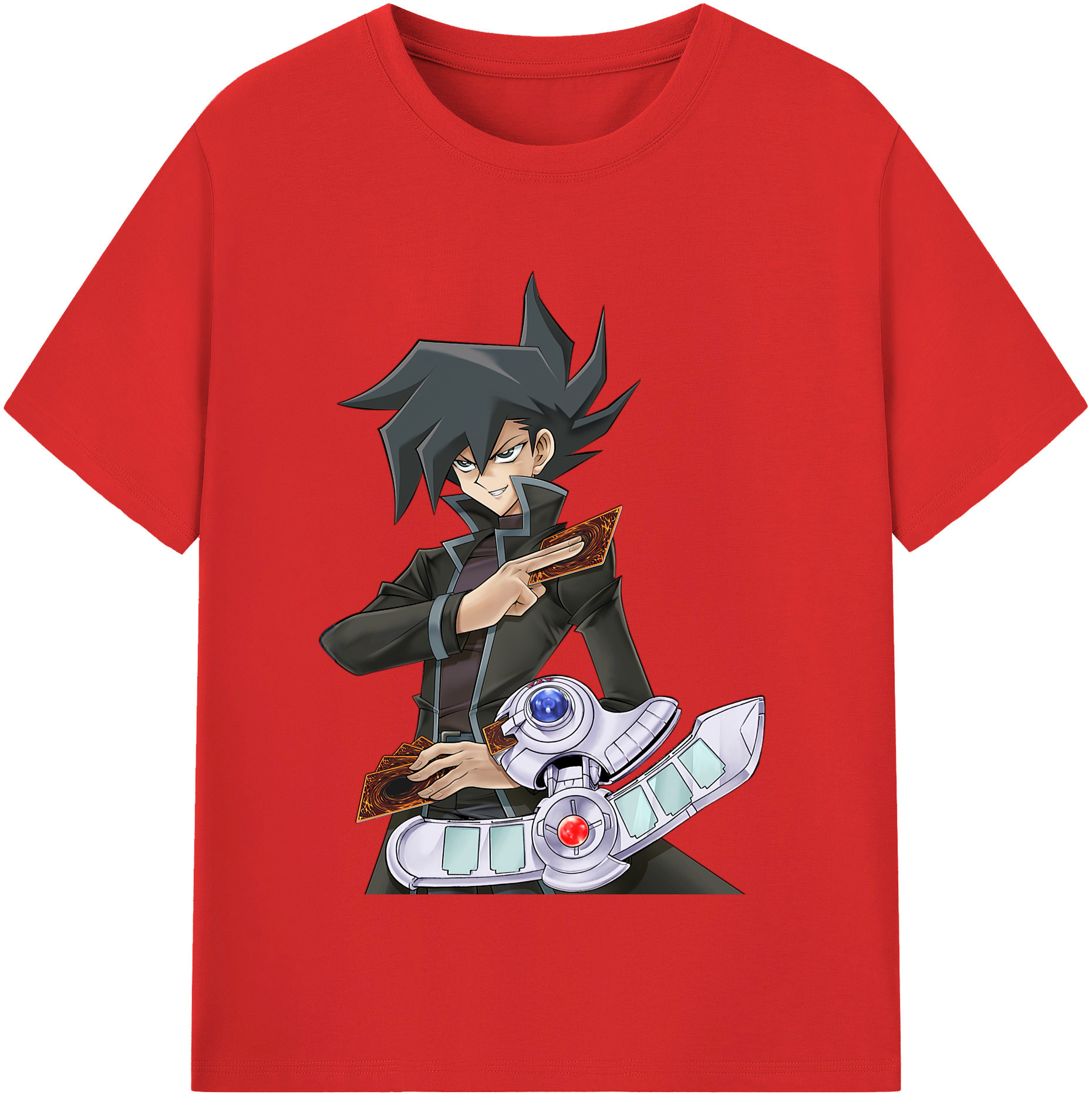 （画像用） 遊☆戯☆王 Yu-Gi-Oh! 綿100％半袖Tシャツ（フロントプリント）