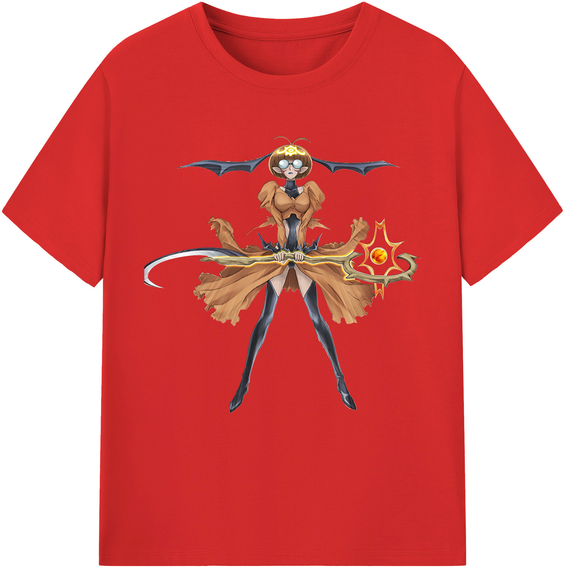 （画像用） 遊☆戯☆王 Yu-Gi-Oh! 綿100％半袖Tシャツ（フロントプリント）