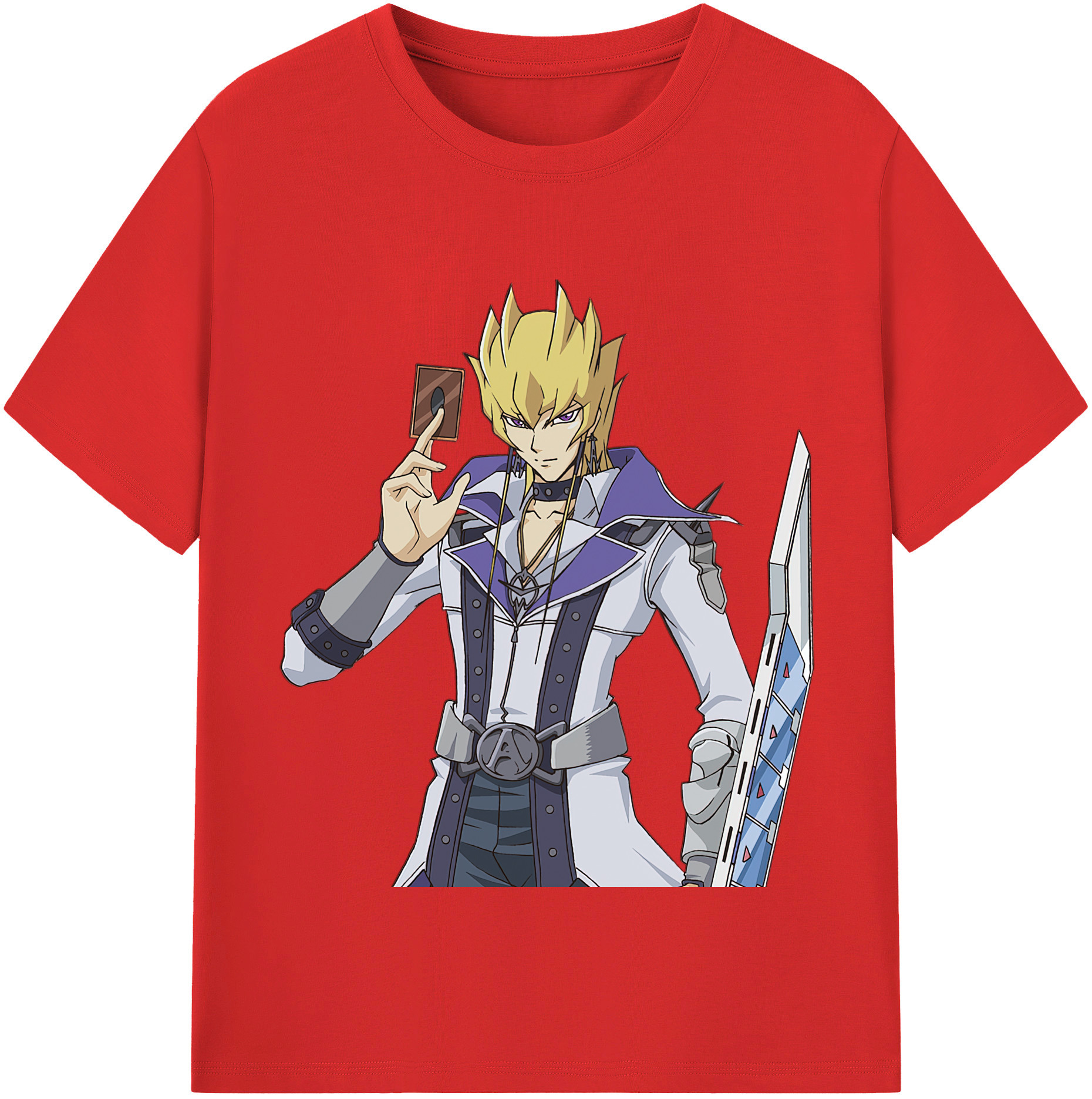 （画像用） 遊☆戯☆王 Yu-Gi-Oh! 綿100％半袖Tシャツ（フロントプリント）