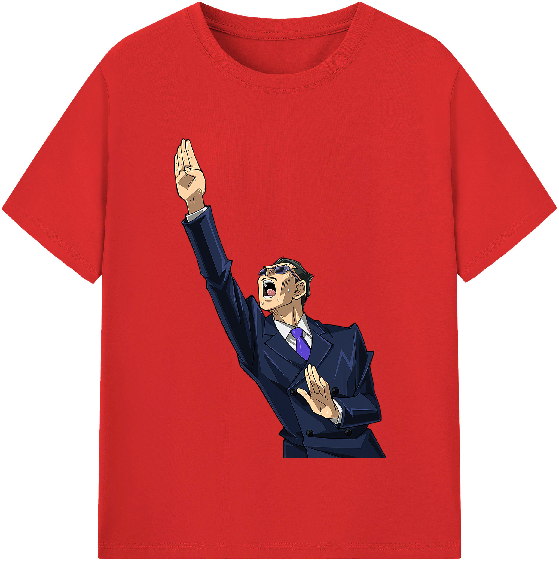 （画像用） 遊☆戯☆王 Yu-Gi-Oh! 綿100％半袖Tシャツ（フロントプリント）