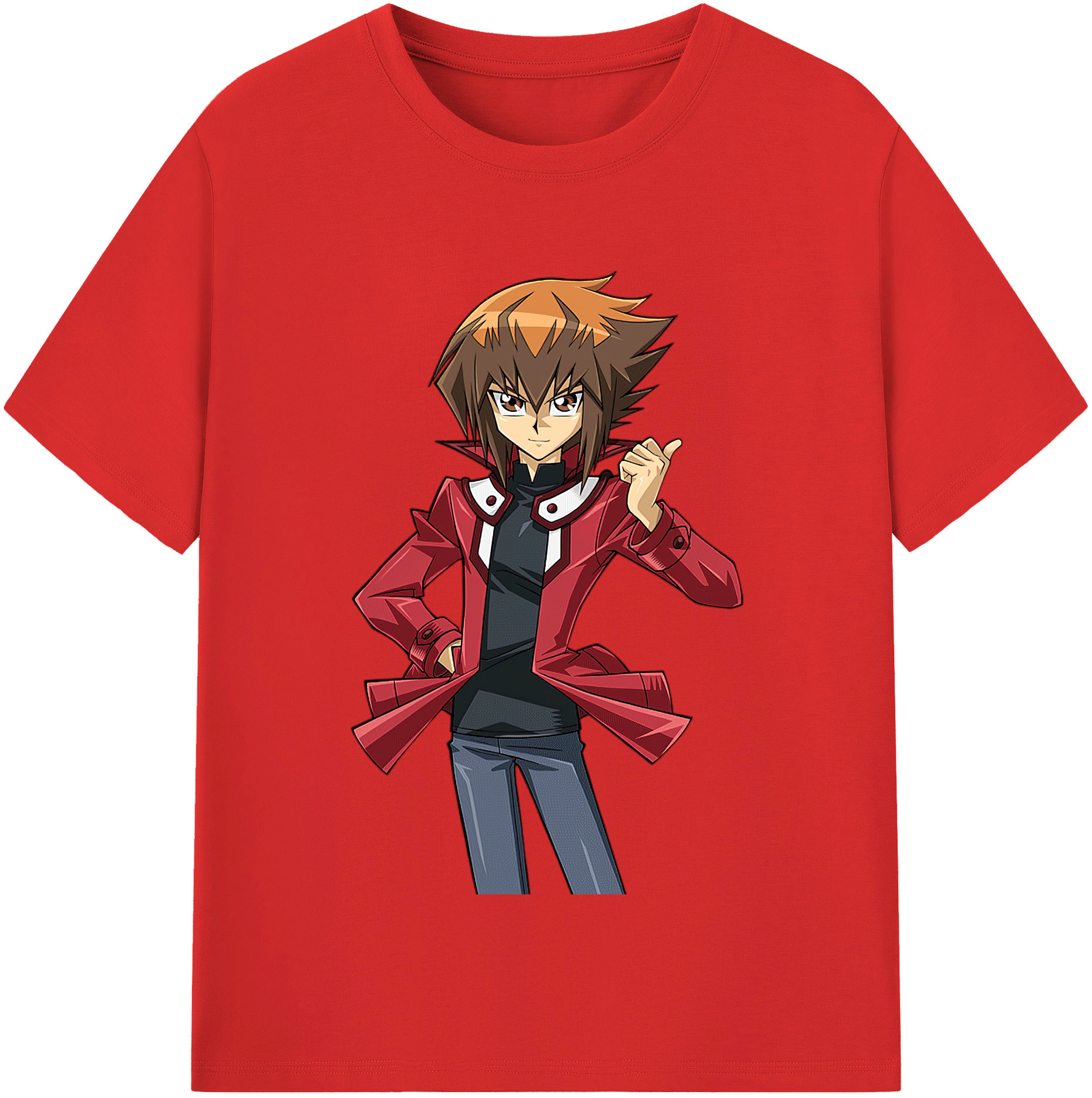 （画像用） 遊☆戯☆王 Yu-Gi-Oh! 綿100％半袖Tシャツ（フロントプリント）