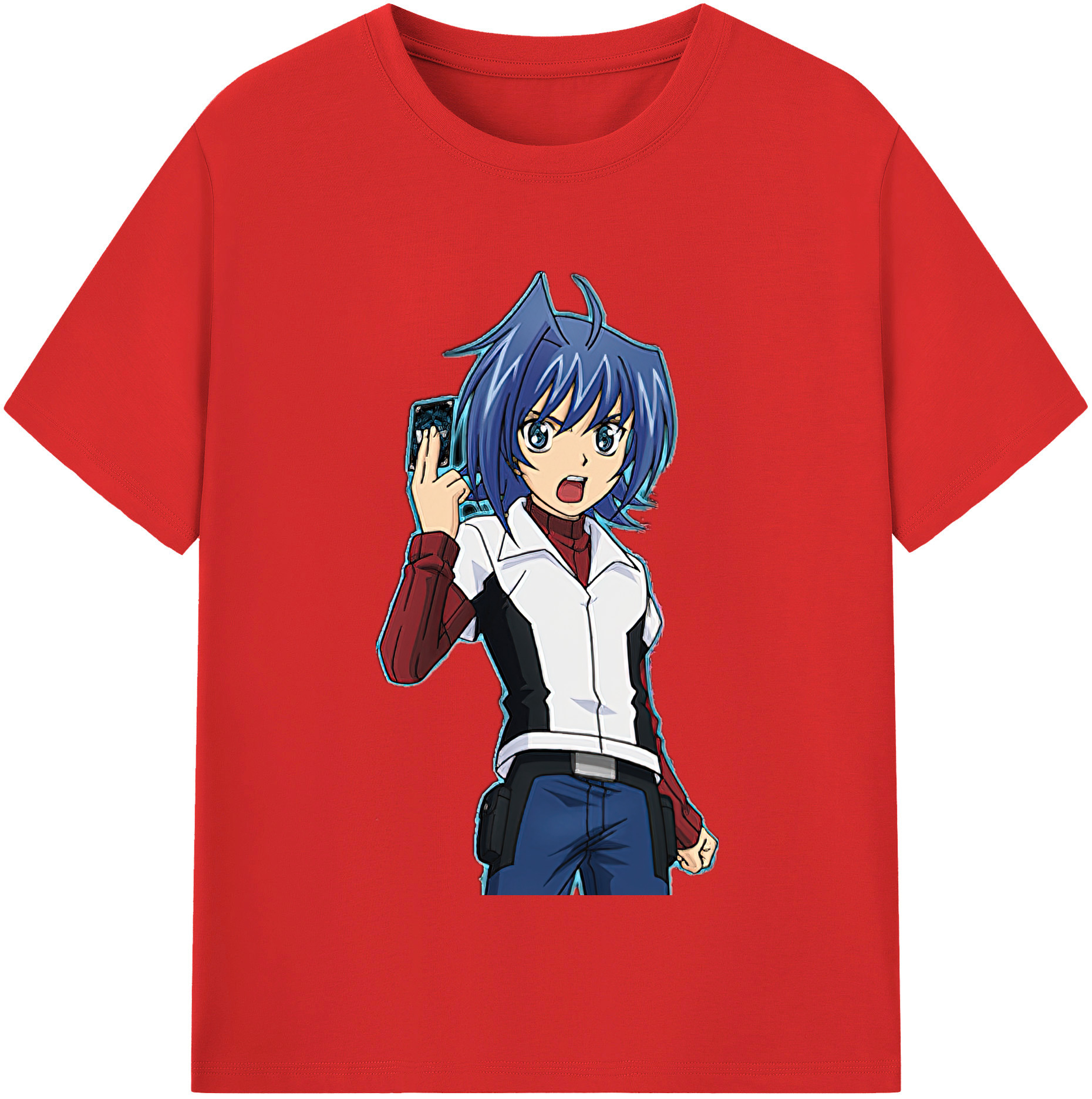 （画像用） 遊☆戯☆王 Yu-Gi-Oh! 綿100％半袖Tシャツ（フロントプリント）
