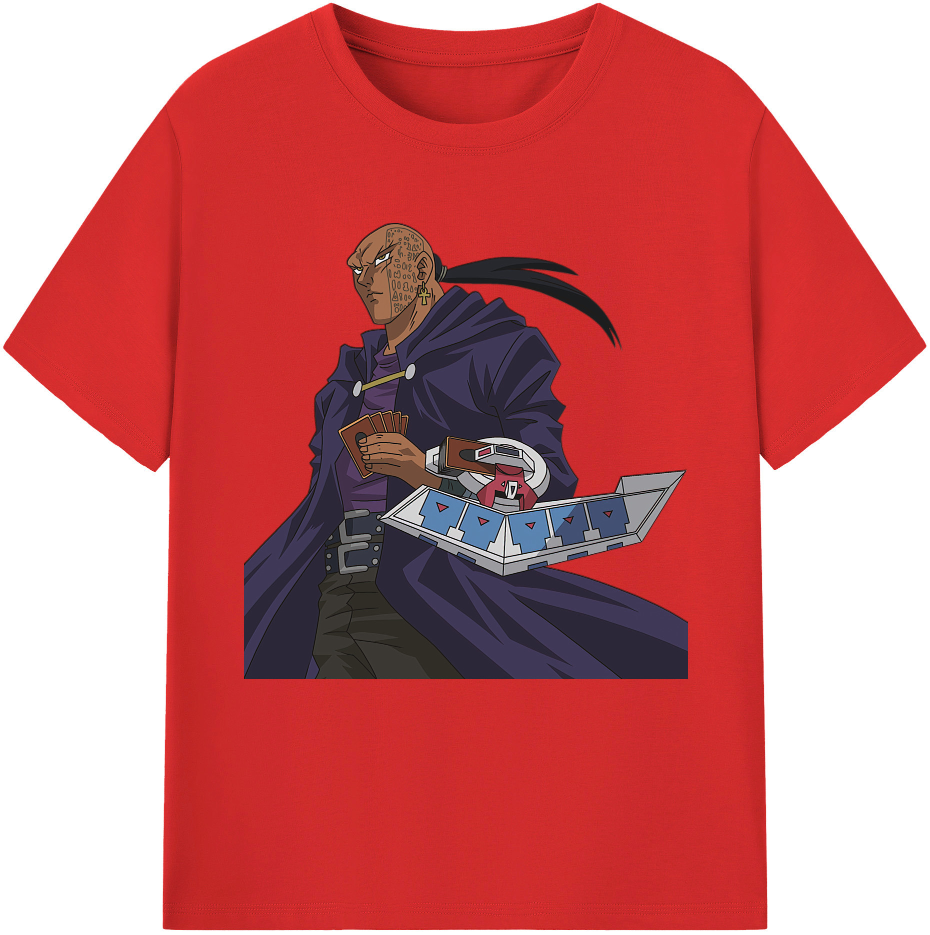 （画像用） 遊☆戯☆王 Yu-Gi-Oh! 綿100％半袖Tシャツ（フロントプリント）