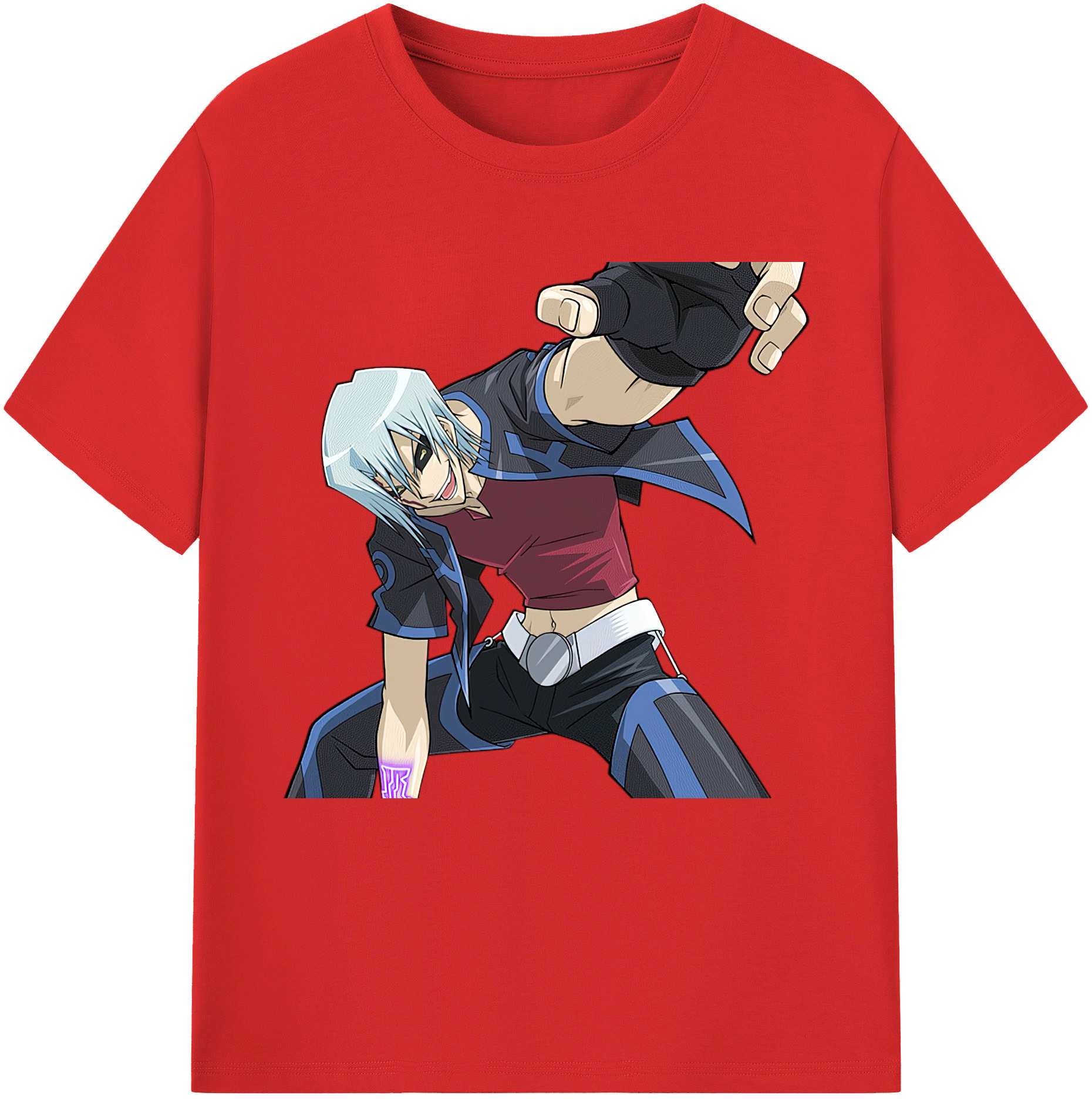 （画像用） 遊☆戯☆王 Yu-Gi-Oh! 綿100％半袖Tシャツ（フロントプリント）