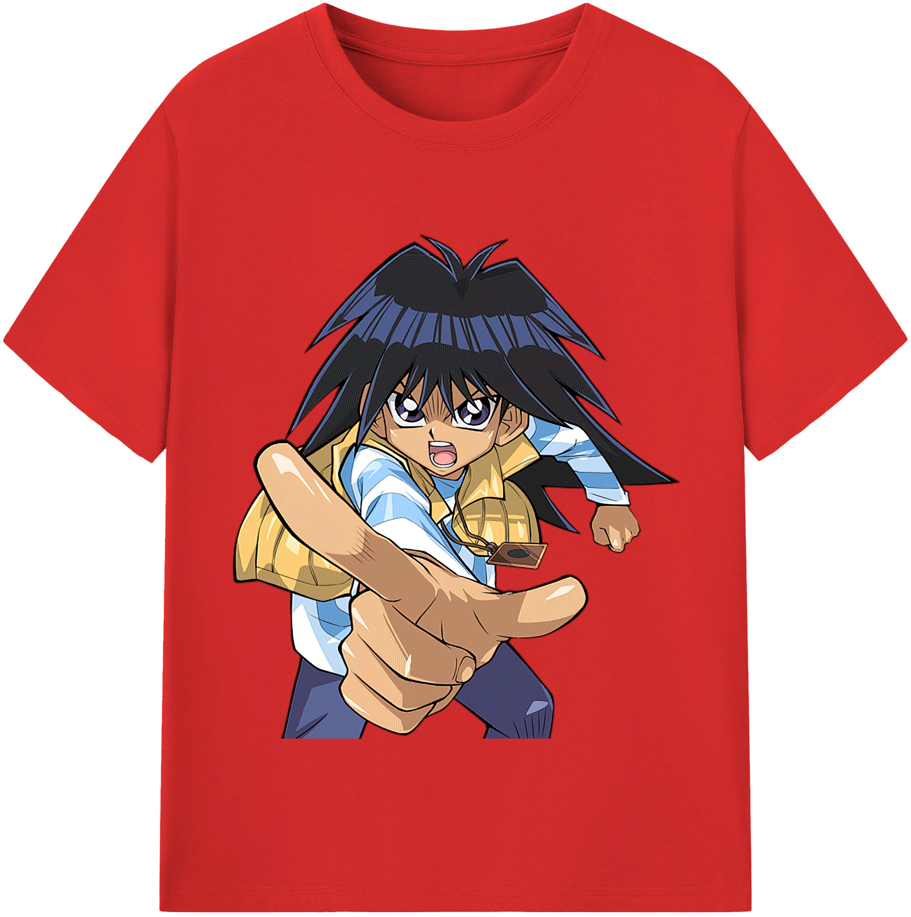 （画像用） 遊☆戯☆王 Yu-Gi-Oh! 綿100％半袖Tシャツ（フロントプリント）