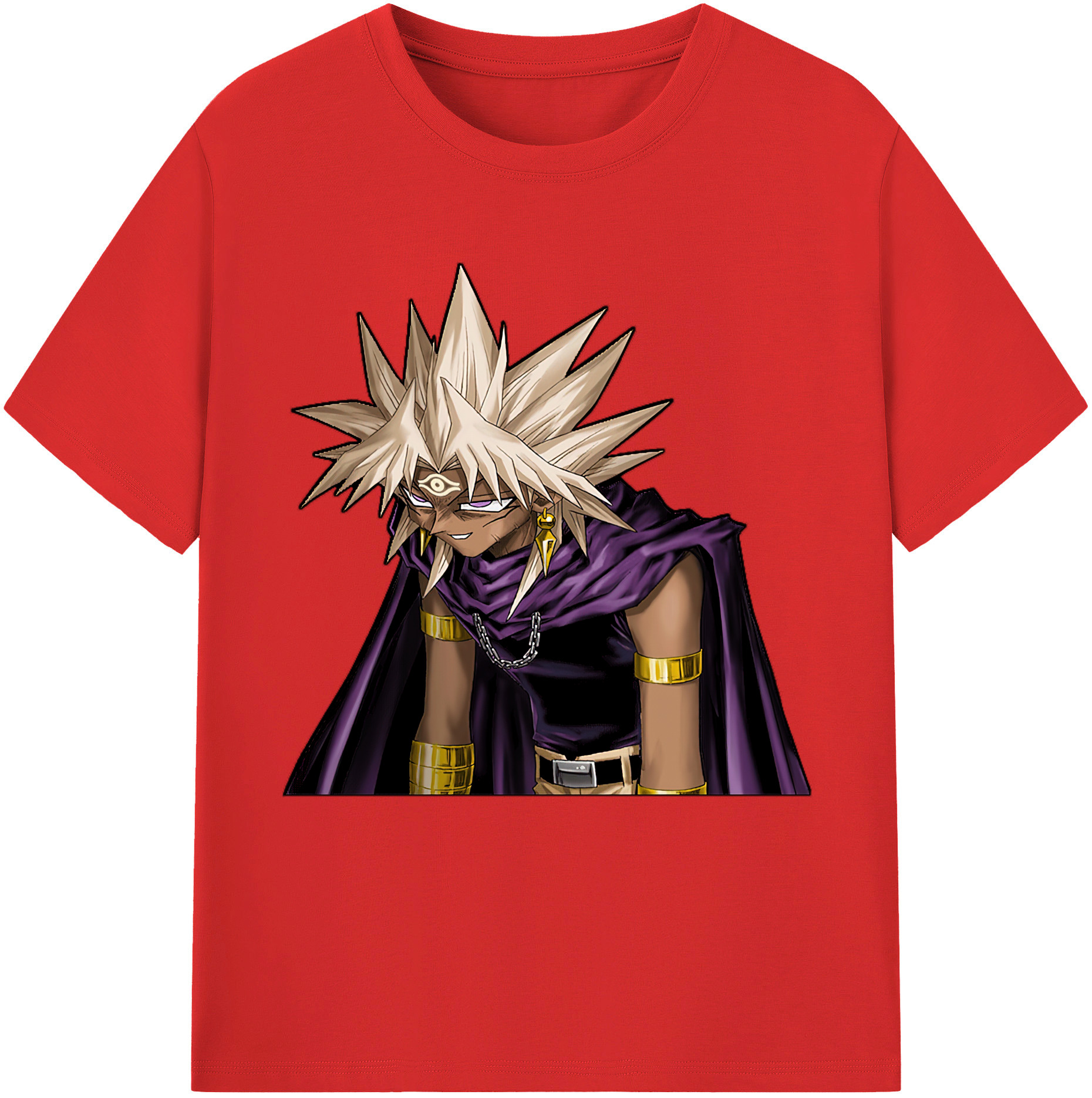 （画像用） 遊☆戯☆王 Yu-Gi-Oh! 綿100％半袖Tシャツ（フロントプリント）