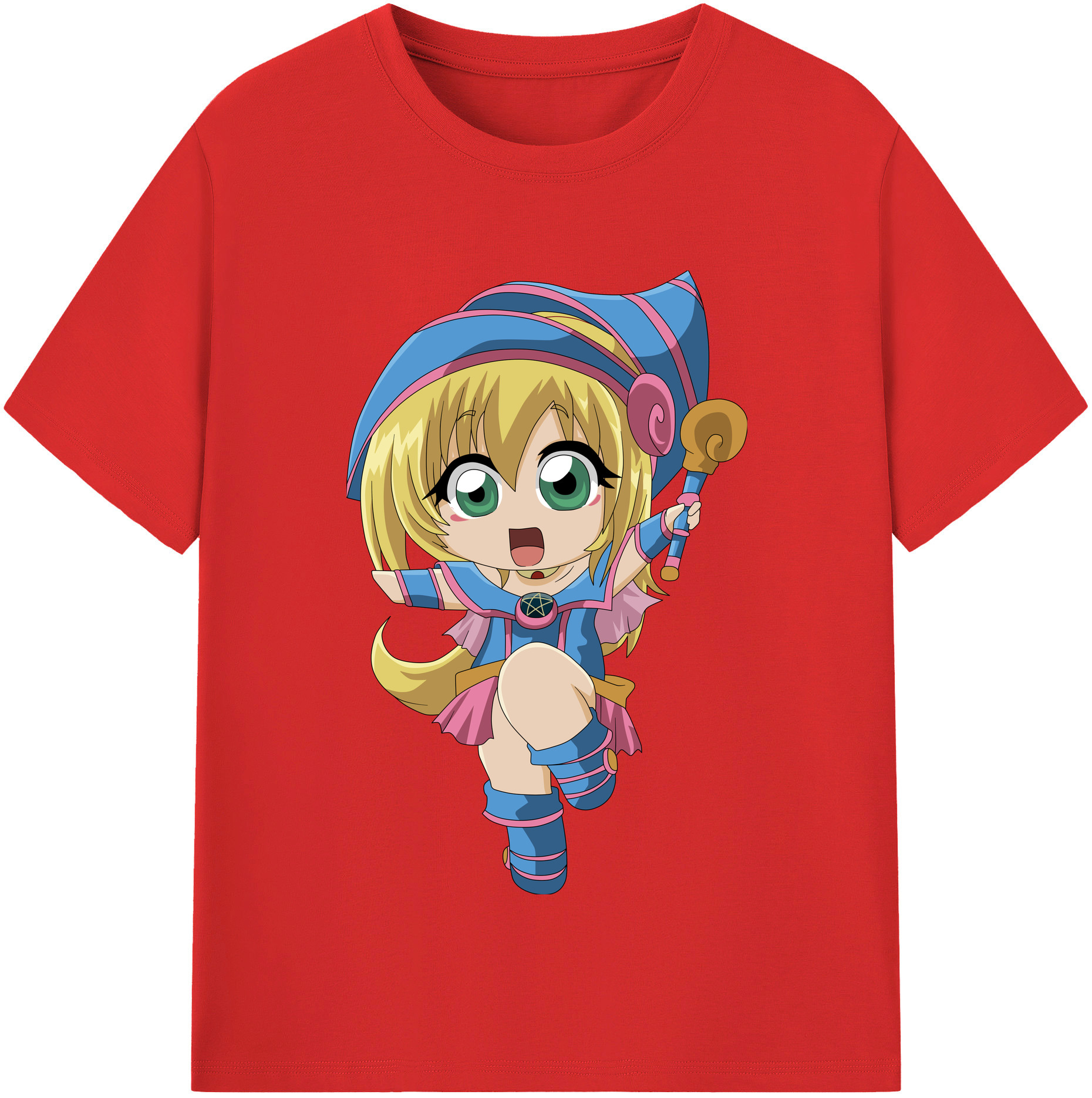 （画像用） 遊☆戯☆王 Yu-Gi-Oh! 綿100％半袖Tシャツ（フロントプリント）