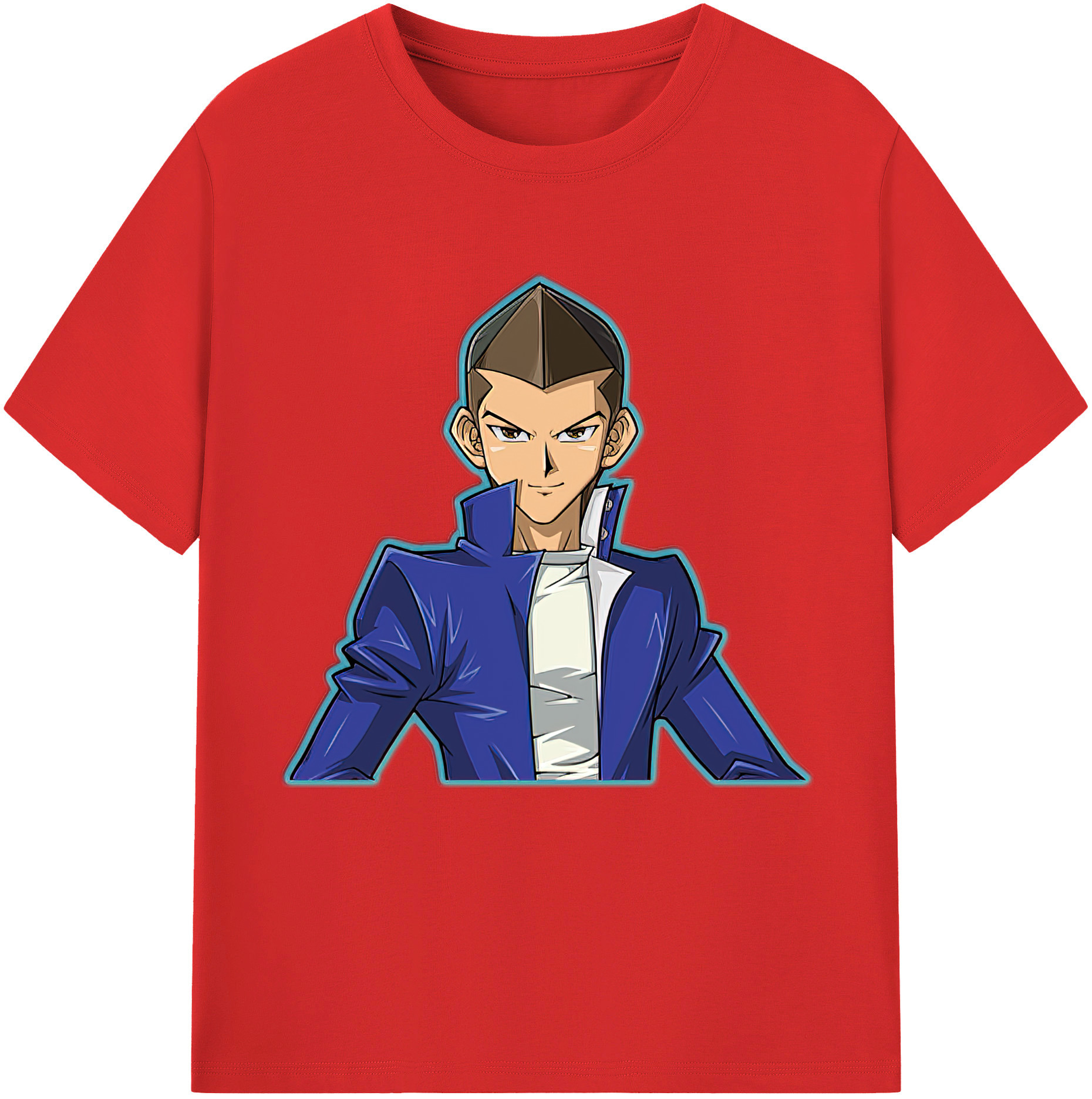 （画像用） 遊☆戯☆王 Yu-Gi-Oh! 綿100％半袖Tシャツ（フロントプリント）