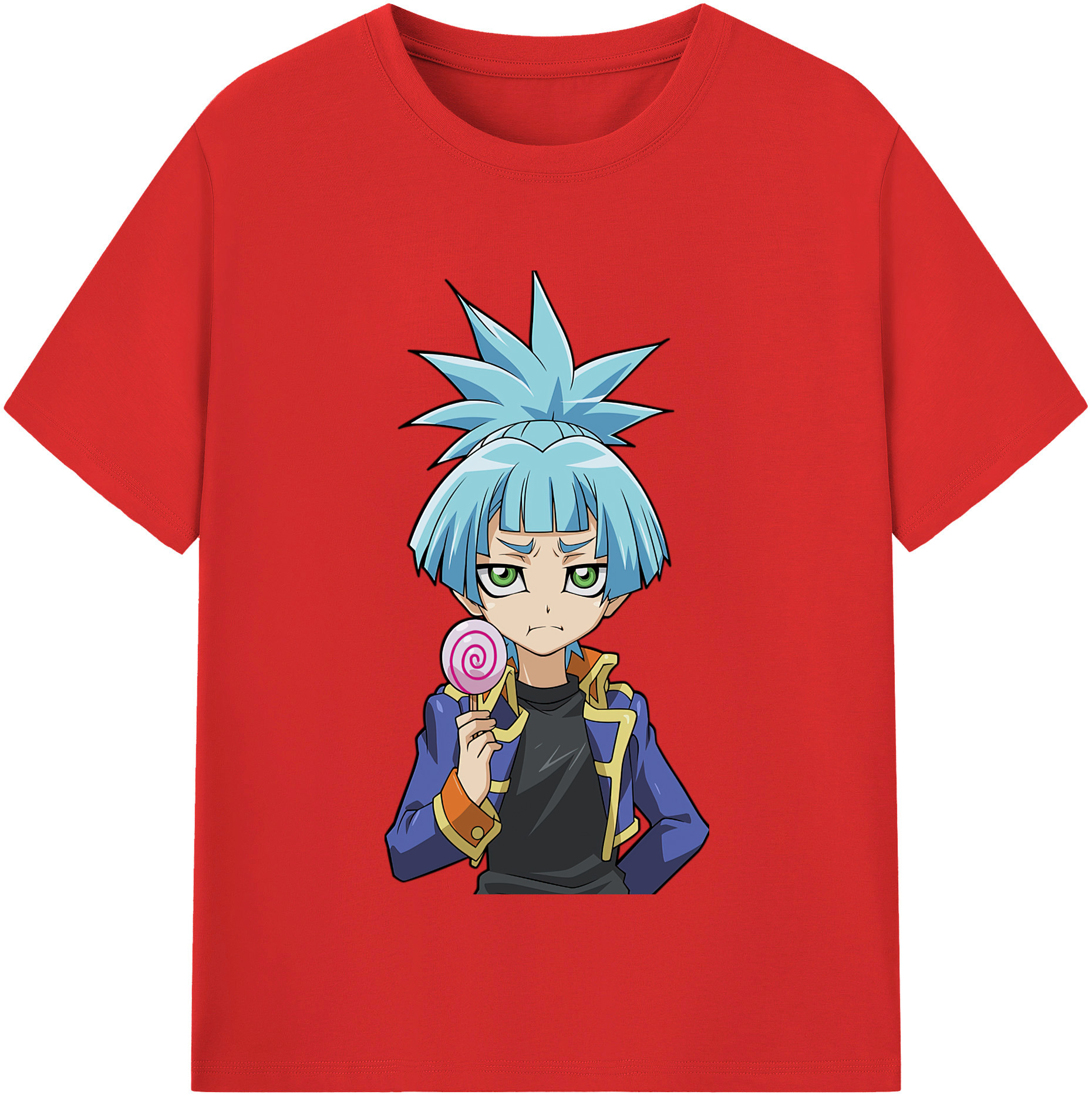 （画像用） 遊☆戯☆王 Yu-Gi-Oh! 綿100％半袖Tシャツ（フロントプリント）
