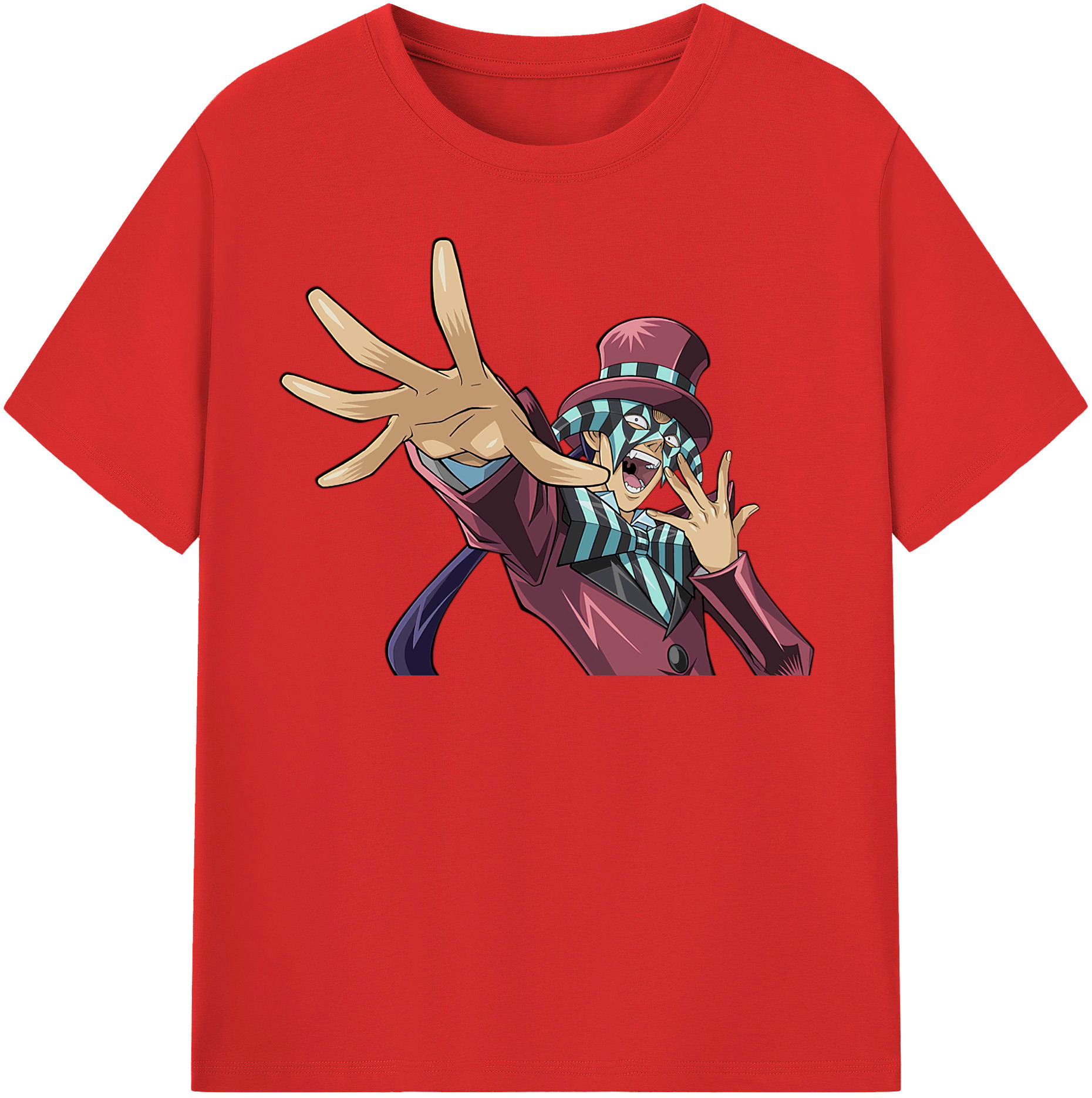（画像用） 遊☆戯☆王 Yu-Gi-Oh! 綿100％半袖Tシャツ（フロントプリント）