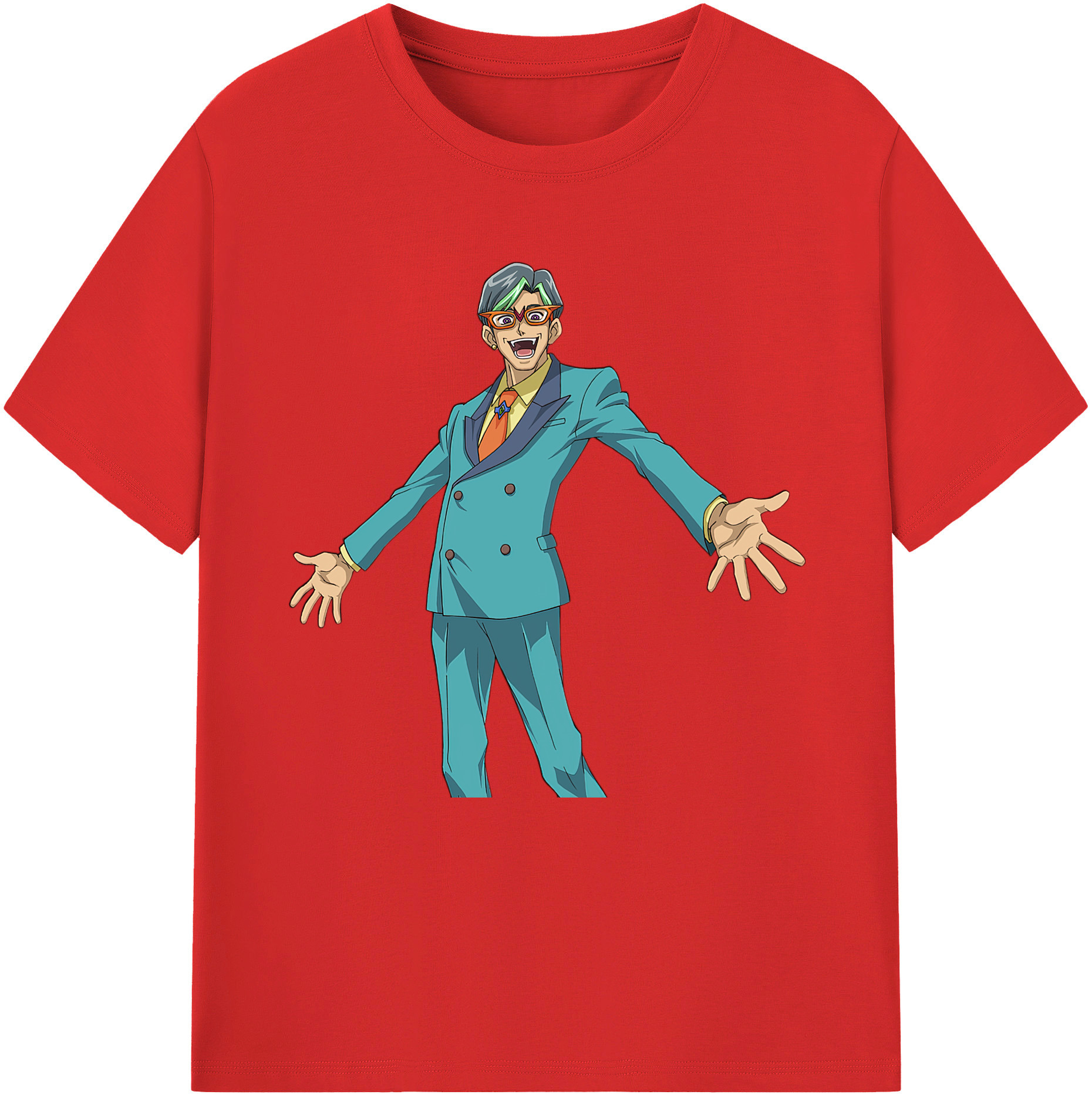 （画像用） 遊☆戯☆王 Yu-Gi-Oh! 綿100％半袖Tシャツ（フロントプリント）