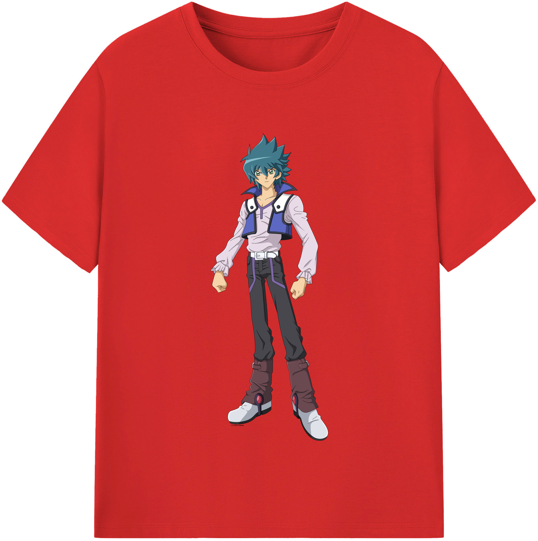 （画像用） 遊☆戯☆王 Yu-Gi-Oh! 綿100％半袖Tシャツ（フロントプリント）
