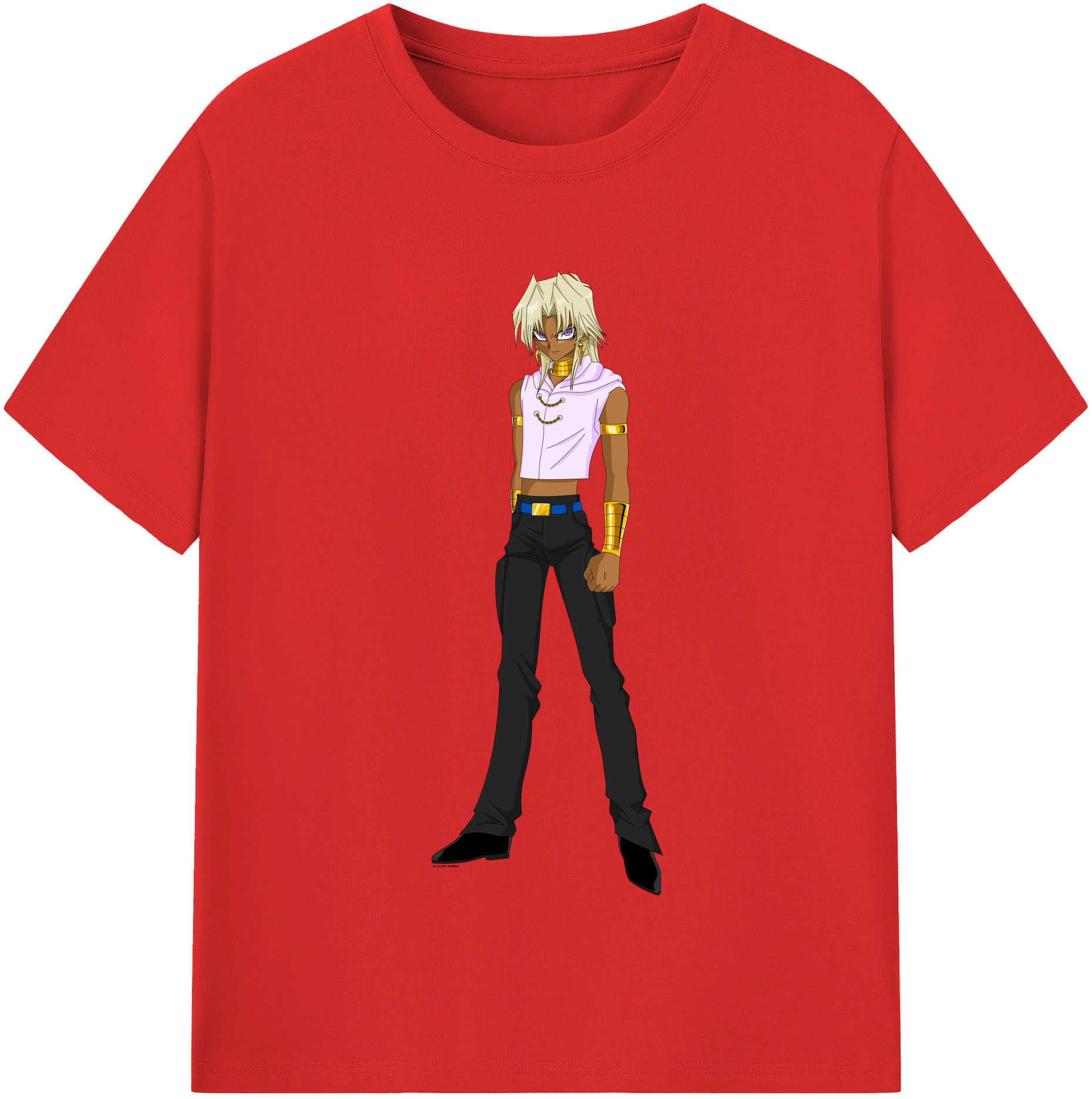 （画像用） 遊☆戯☆王 Yu-Gi-Oh! 綿100％半袖Tシャツ（フロントプリント）