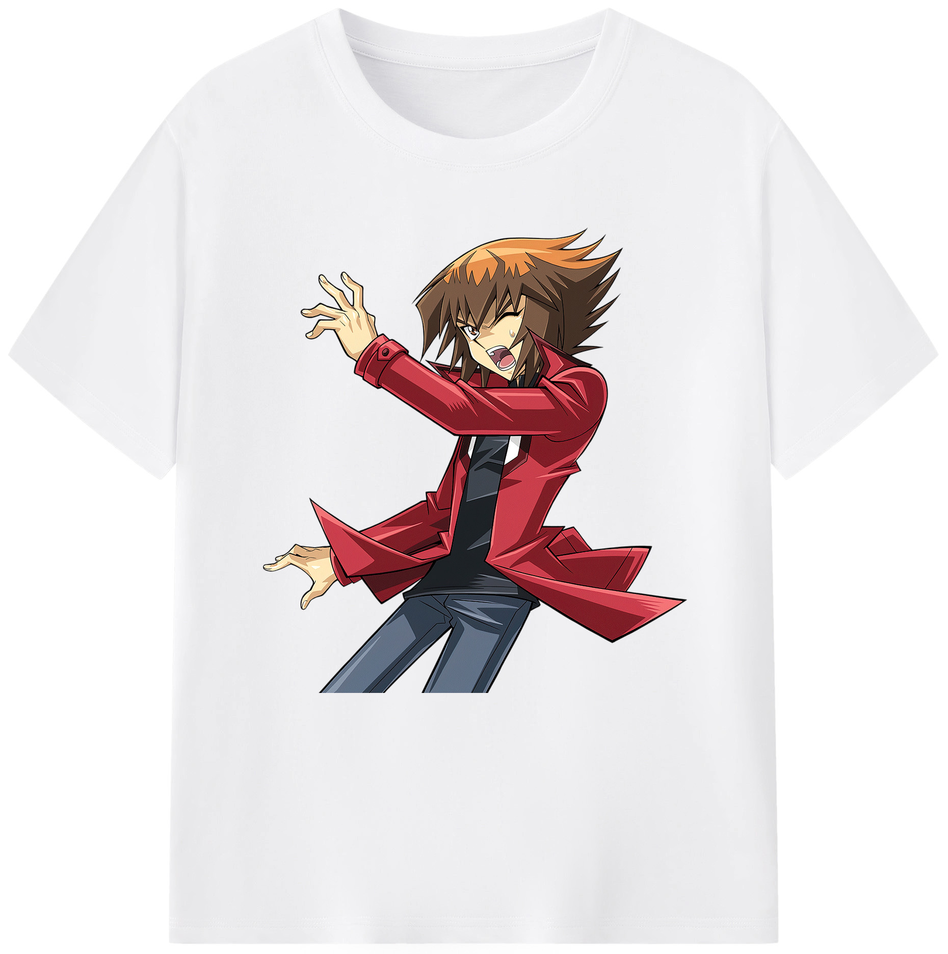 （画像用） 遊☆戯☆王 Yu-Gi-Oh! 綿100％半袖Tシャツ（フロントプリント）