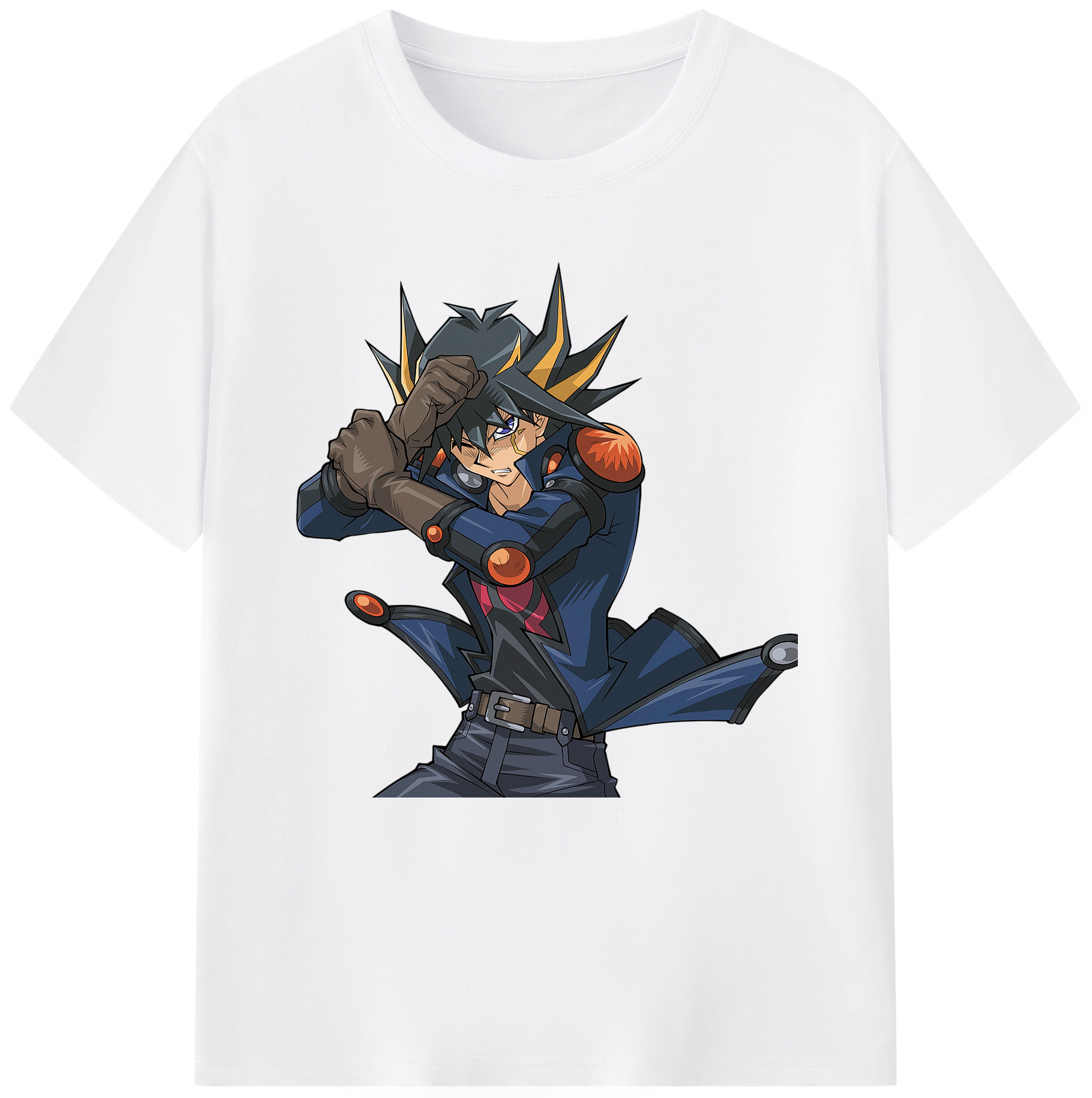 （画像用） 遊☆戯☆王 Yu-Gi-Oh! 綿100％半袖Tシャツ（フロントプリント）