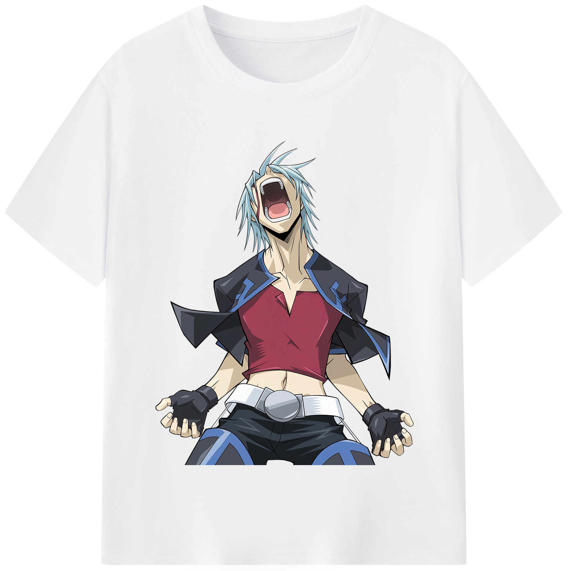 （画像用） 遊☆戯☆王 Yu-Gi-Oh! 綿100％半袖Tシャツ（フロントプリント）