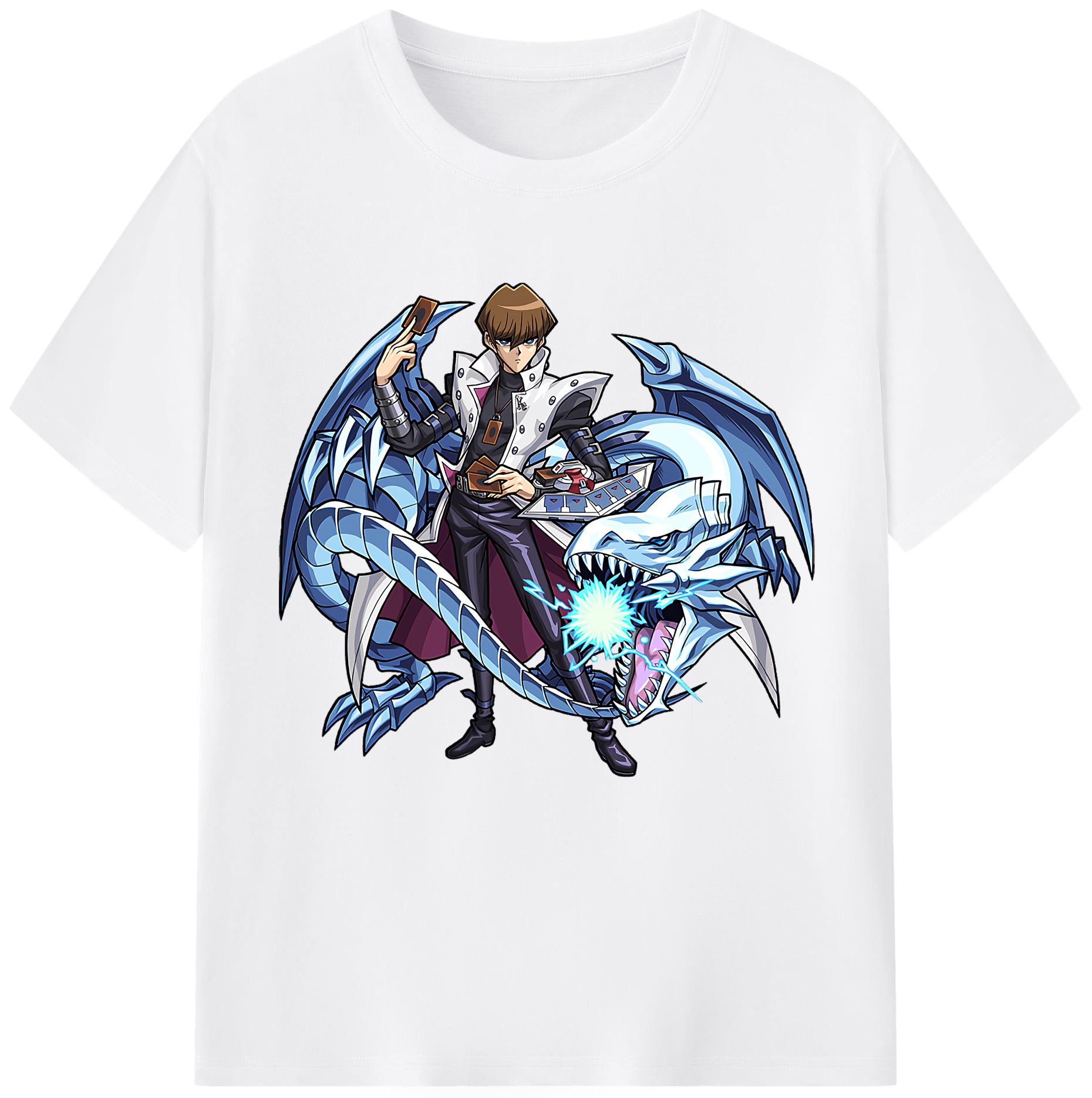 （画像用） 遊☆戯☆王 Yu-Gi-Oh! 綿100％半袖Tシャツ（フロントプリント）