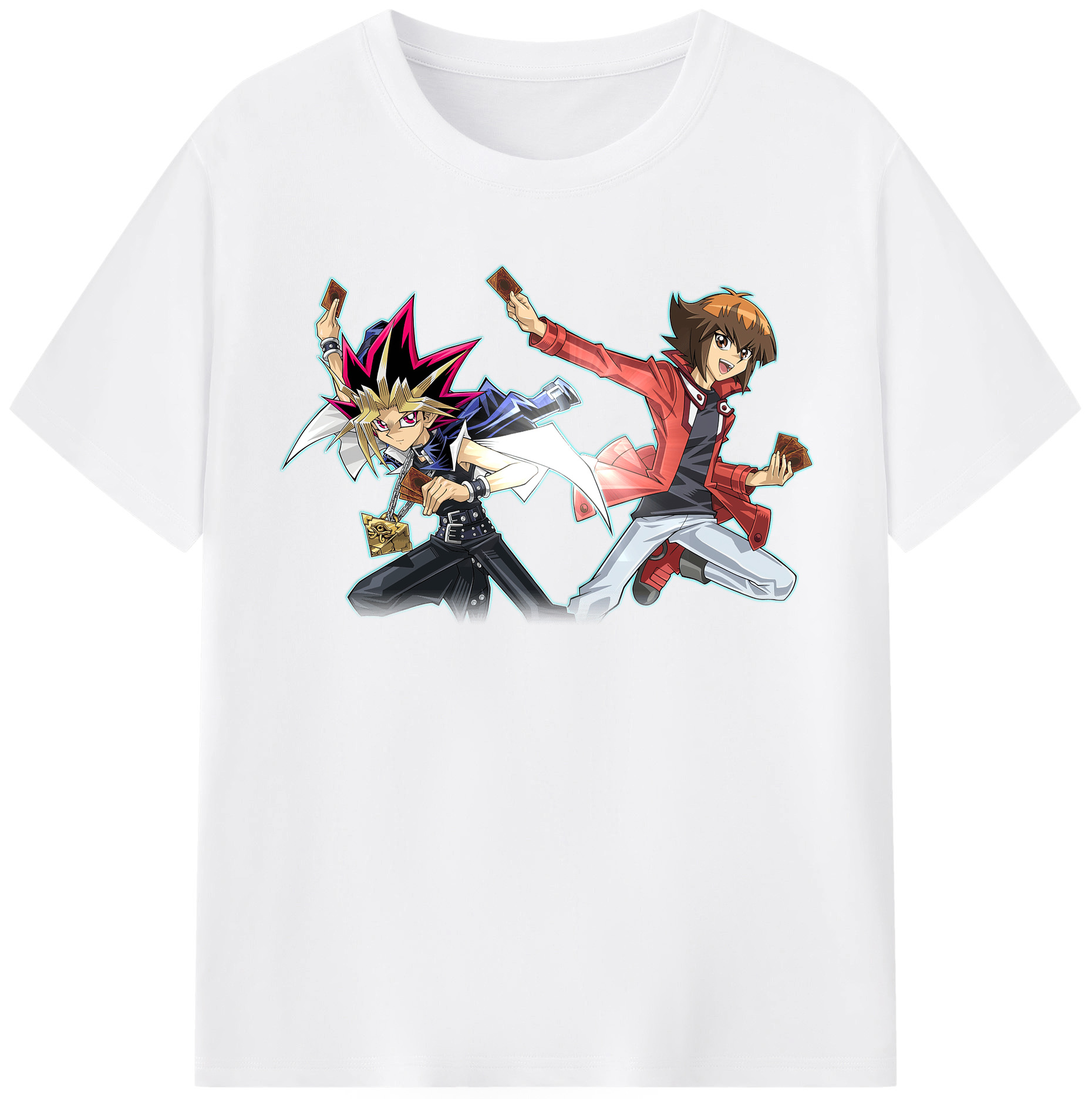 （画像用） 遊☆戯☆王 Yu-Gi-Oh! 綿100％半袖Tシャツ（フロントプリント）