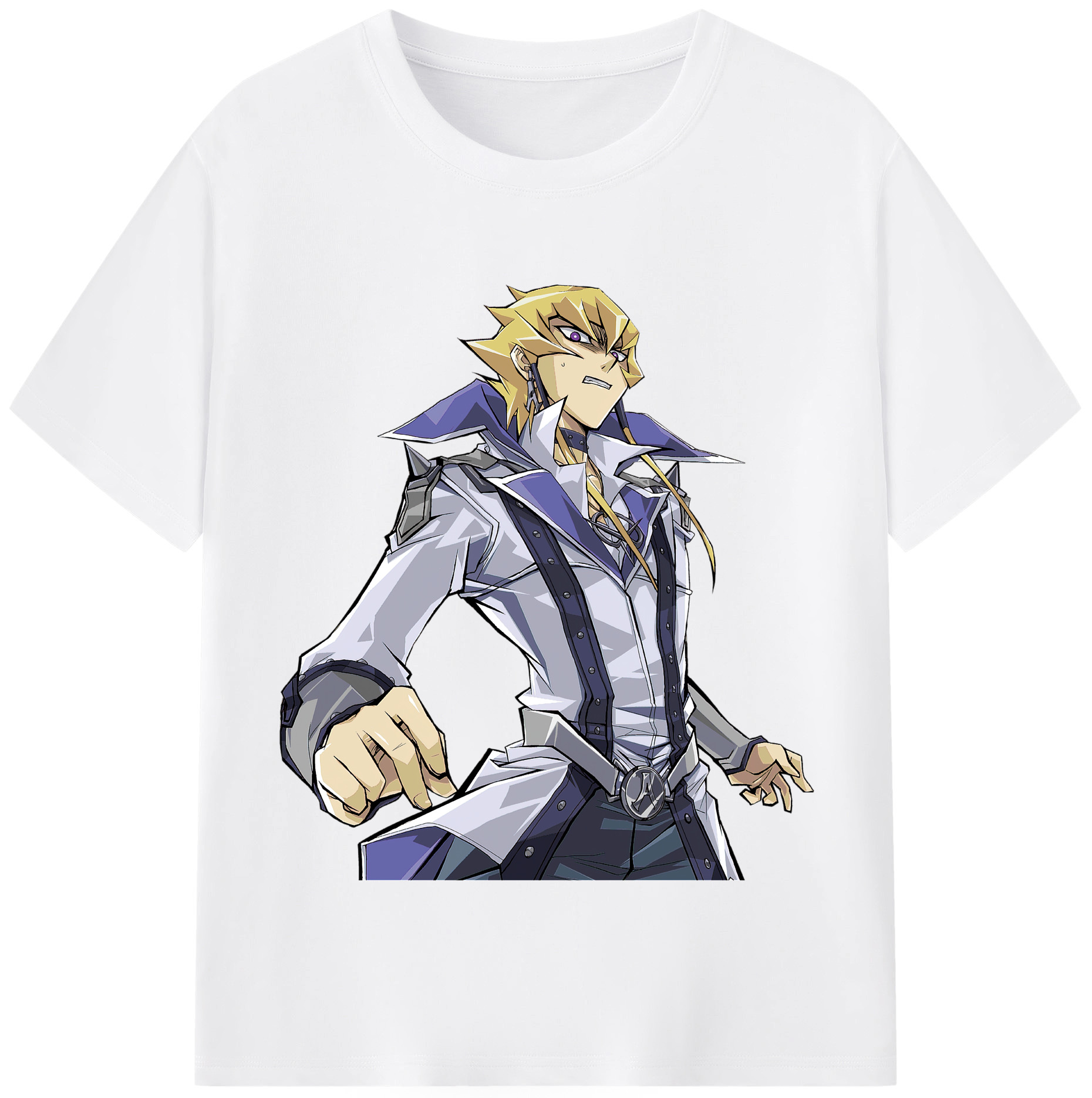 （画像用） 遊☆戯☆王 Yu-Gi-Oh! 綿100％半袖Tシャツ（フロントプリント）