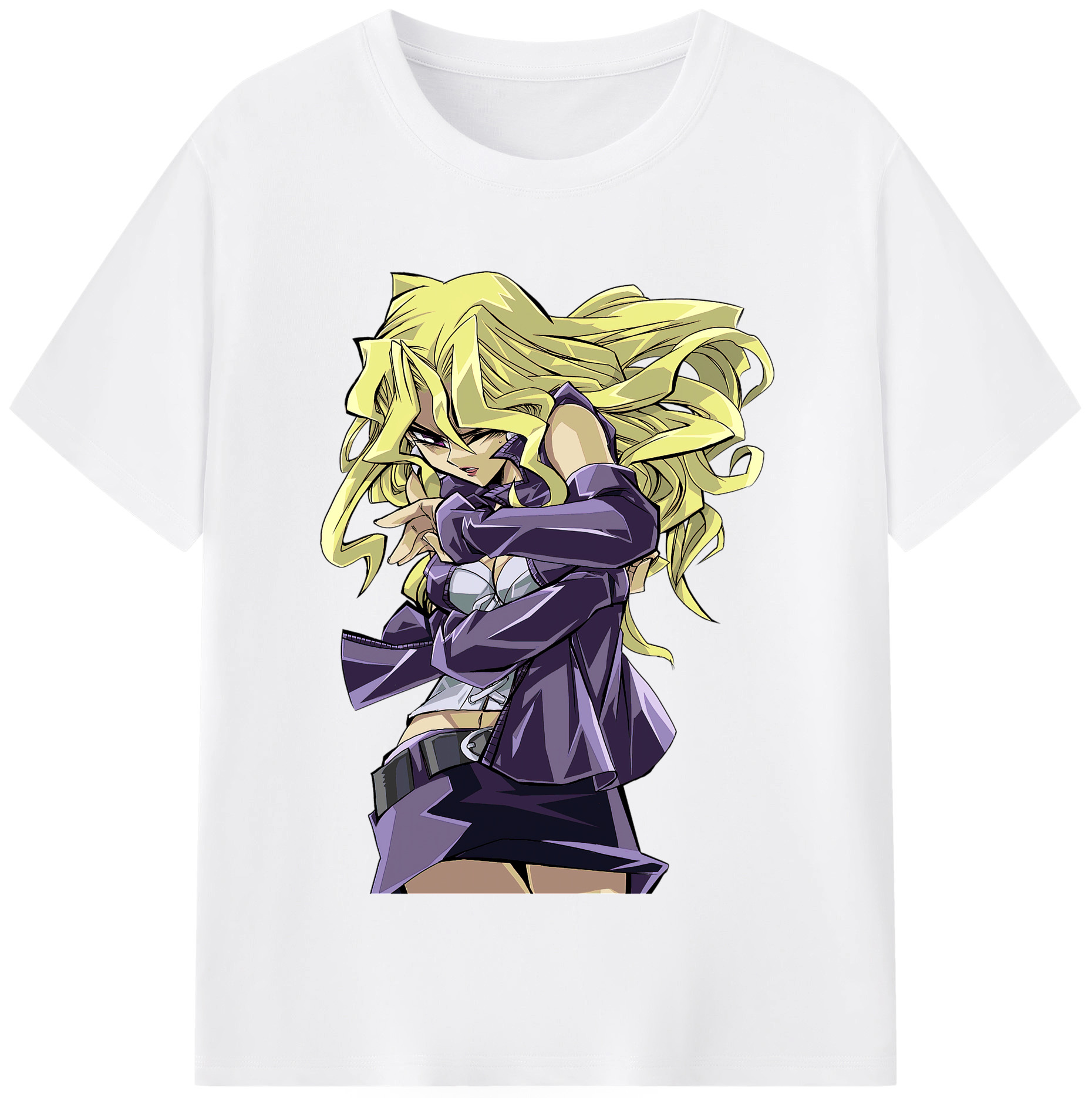 （画像用） 遊☆戯☆王 Yu-Gi-Oh! 綿100％半袖Tシャツ（フロントプリント）