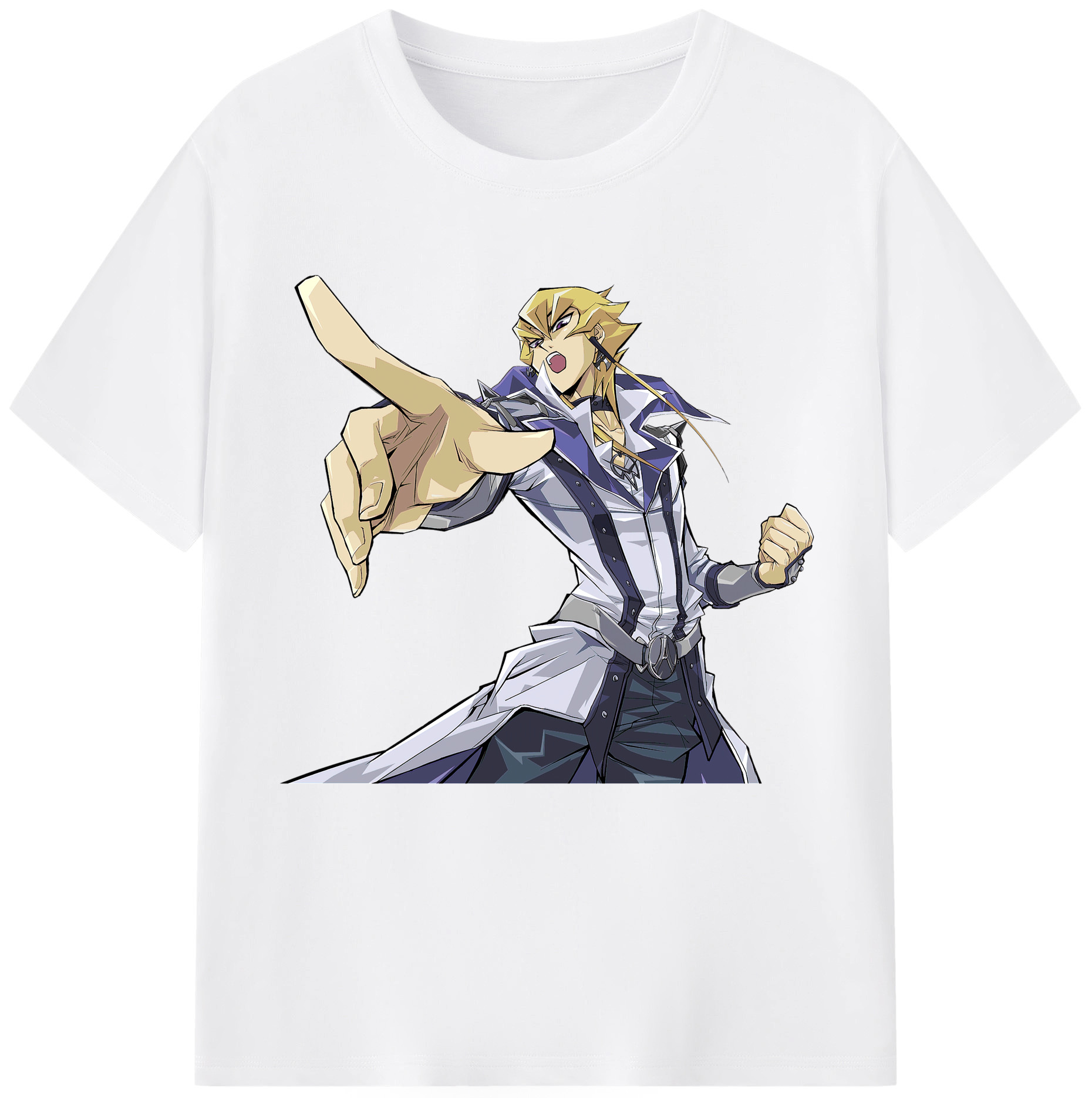 （画像用） 遊☆戯☆王 Yu-Gi-Oh! 綿100％半袖Tシャツ（フロントプリント）