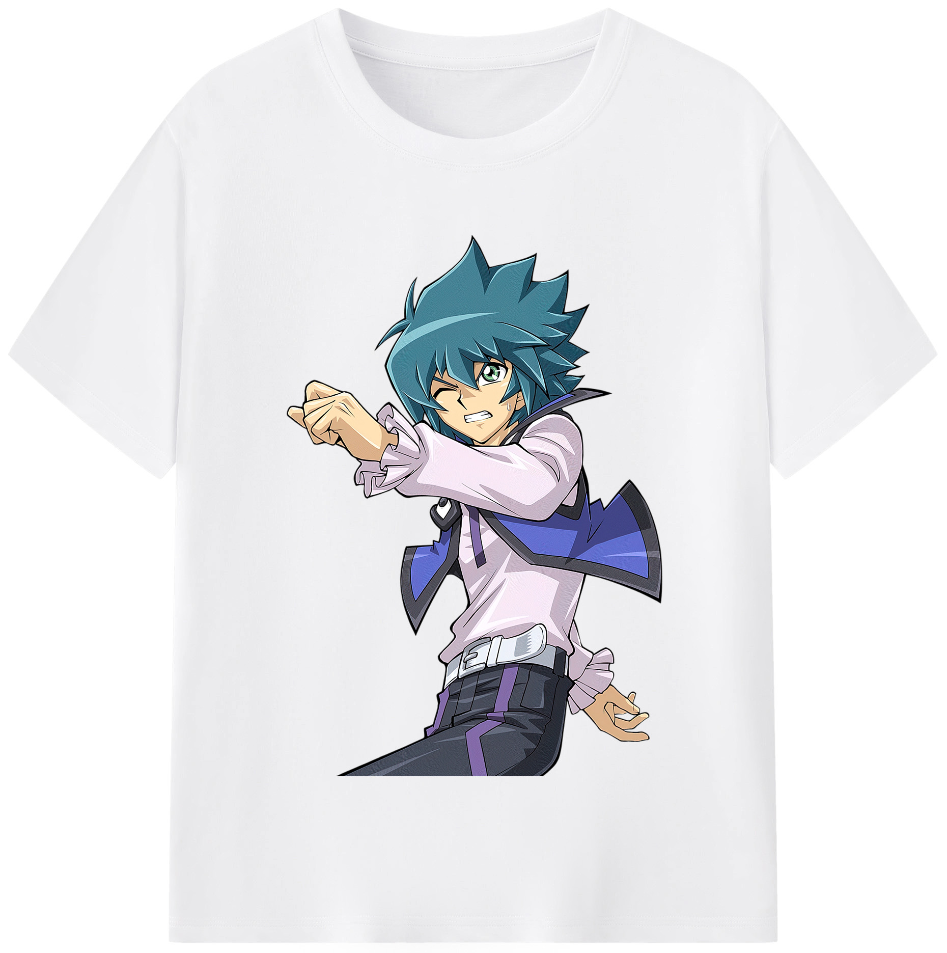 （画像用） 遊☆戯☆王 Yu-Gi-Oh! 綿100％半袖Tシャツ（フロントプリント）