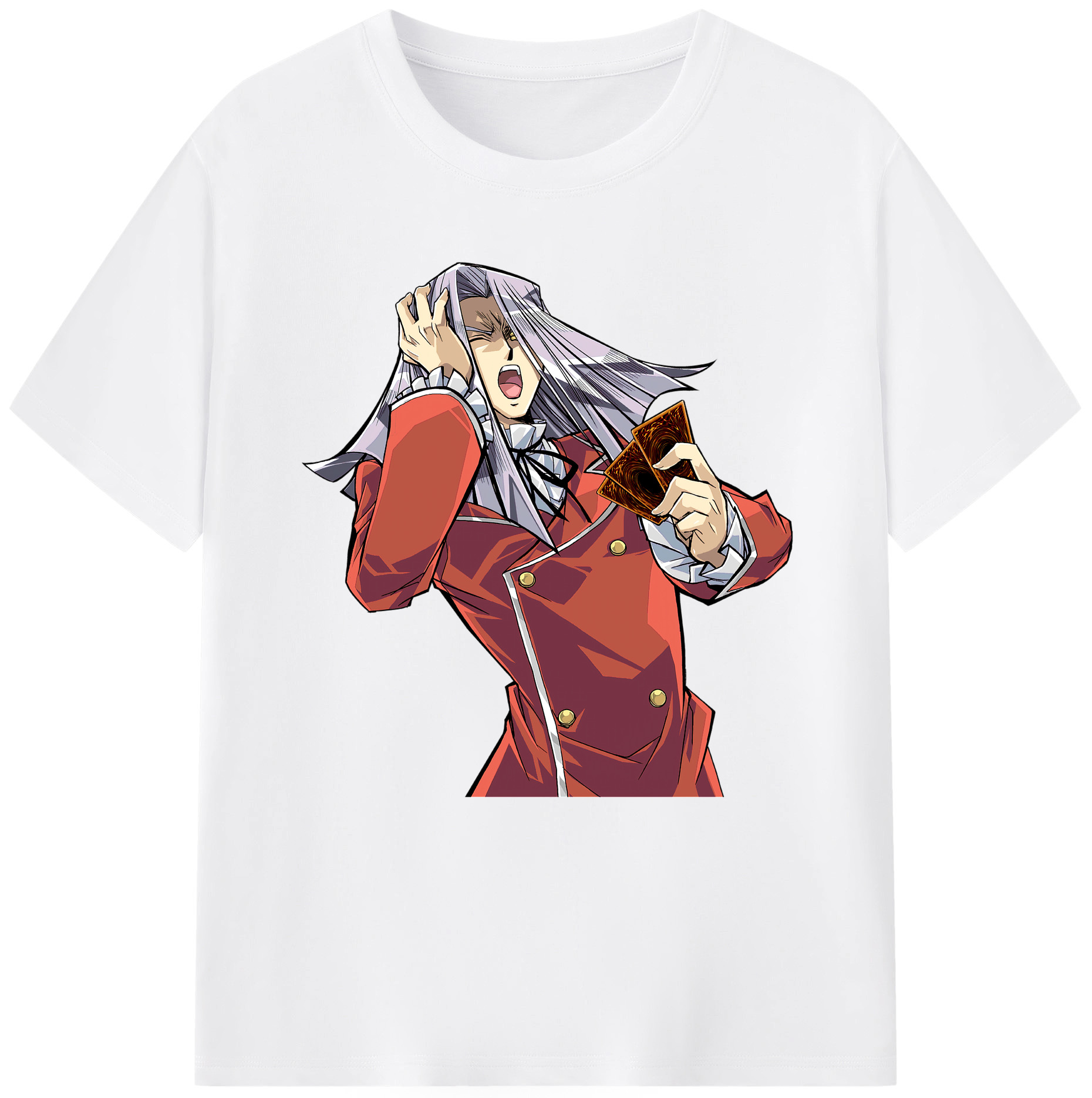 （画像用） 遊☆戯☆王 Yu-Gi-Oh! 綿100％半袖Tシャツ（フロントプリント）