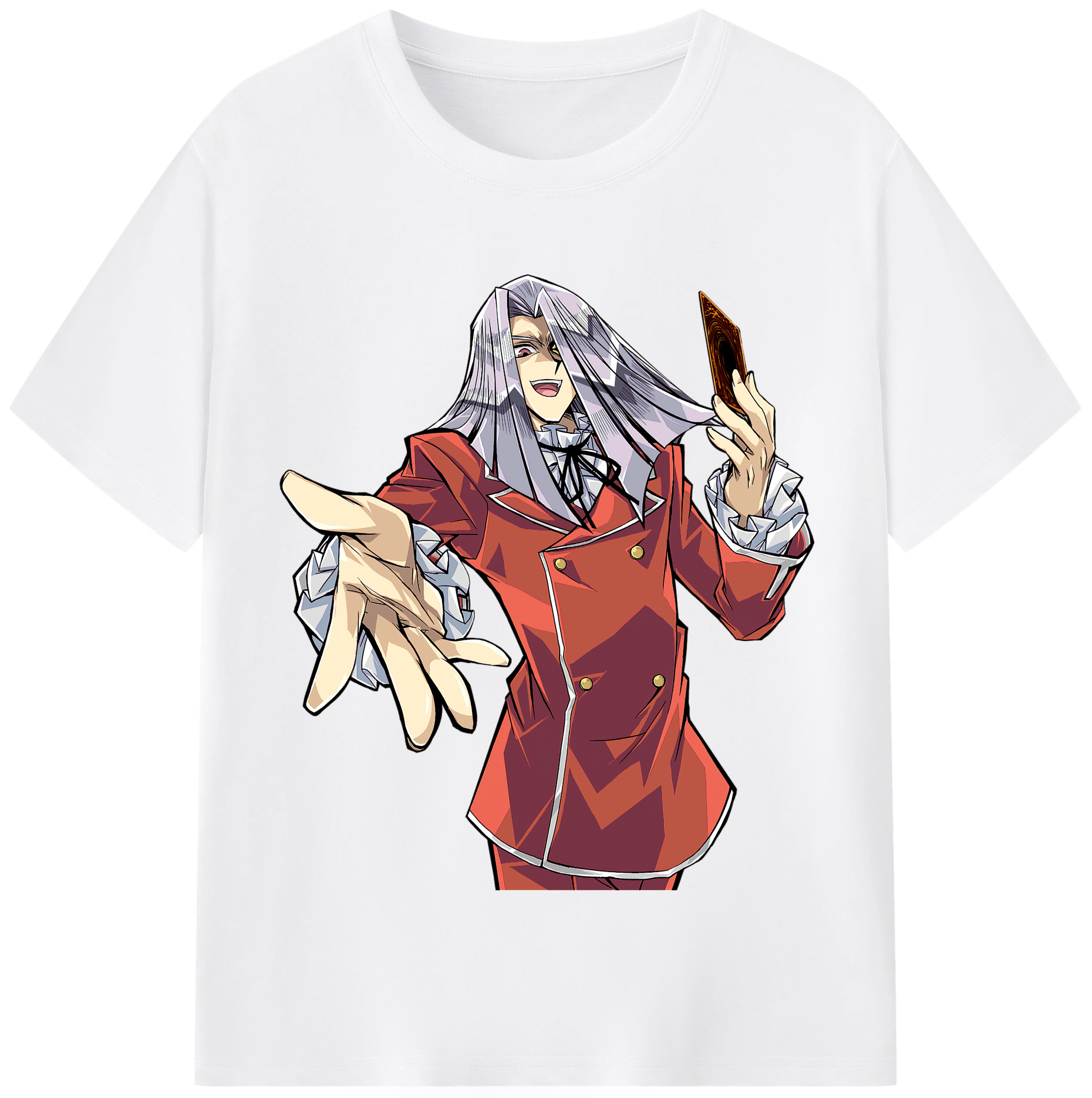 （画像用） 遊☆戯☆王 Yu-Gi-Oh! 綿100％半袖Tシャツ（フロントプリント）