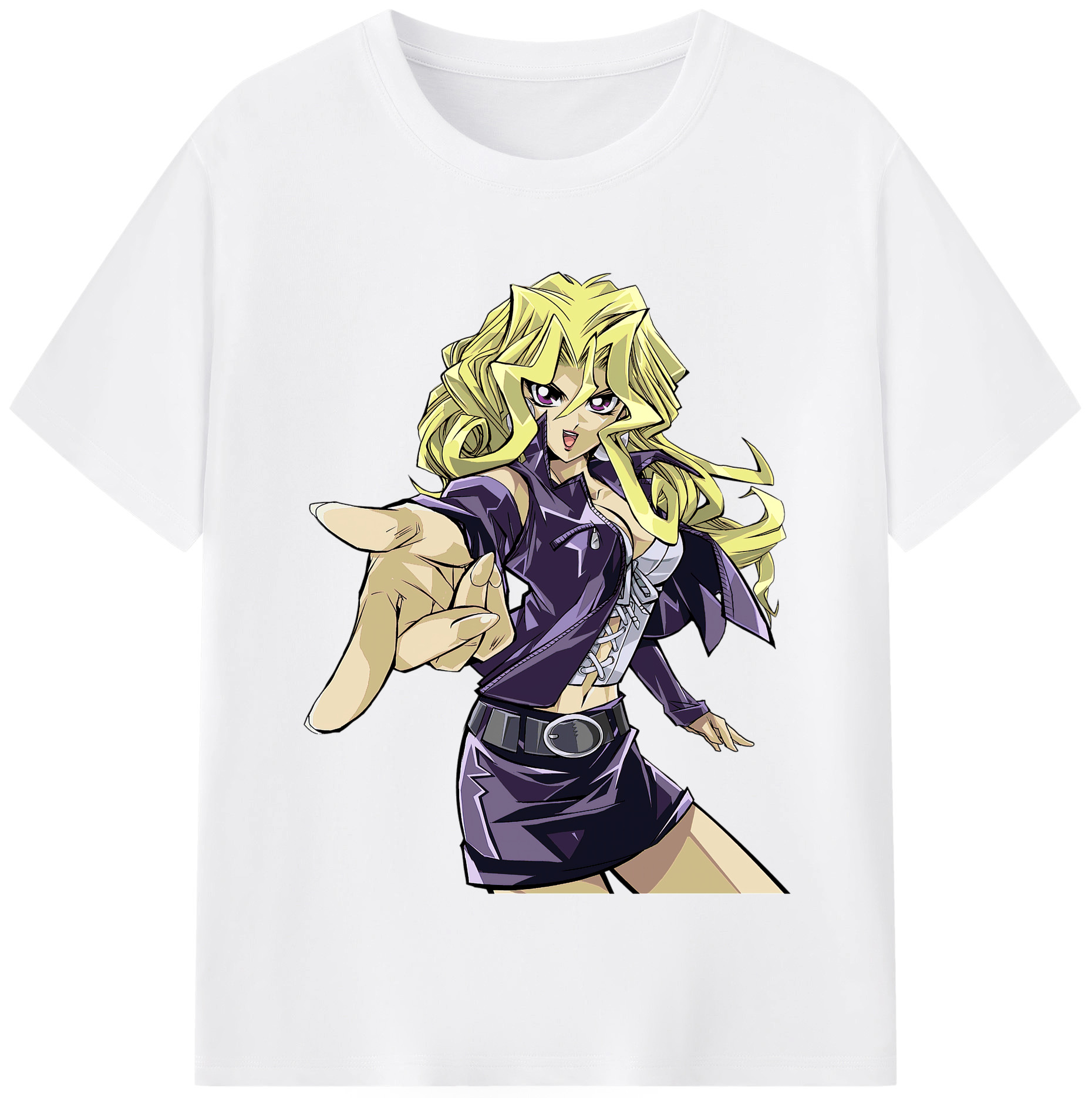 （画像用） 遊☆戯☆王 Yu-Gi-Oh! 綿100％半袖Tシャツ（フロントプリント）