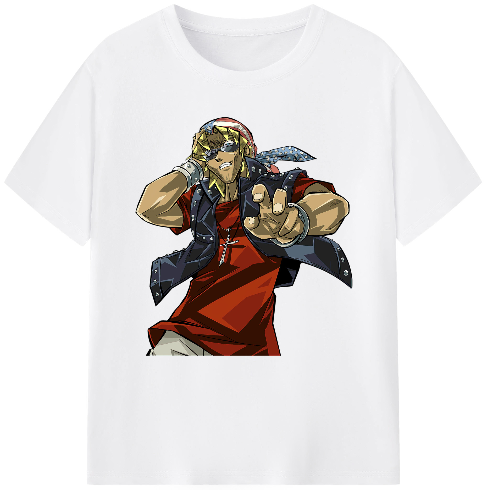 （画像用） 遊☆戯☆王 Yu-Gi-Oh! 綿100％半袖Tシャツ（フロントプリント）