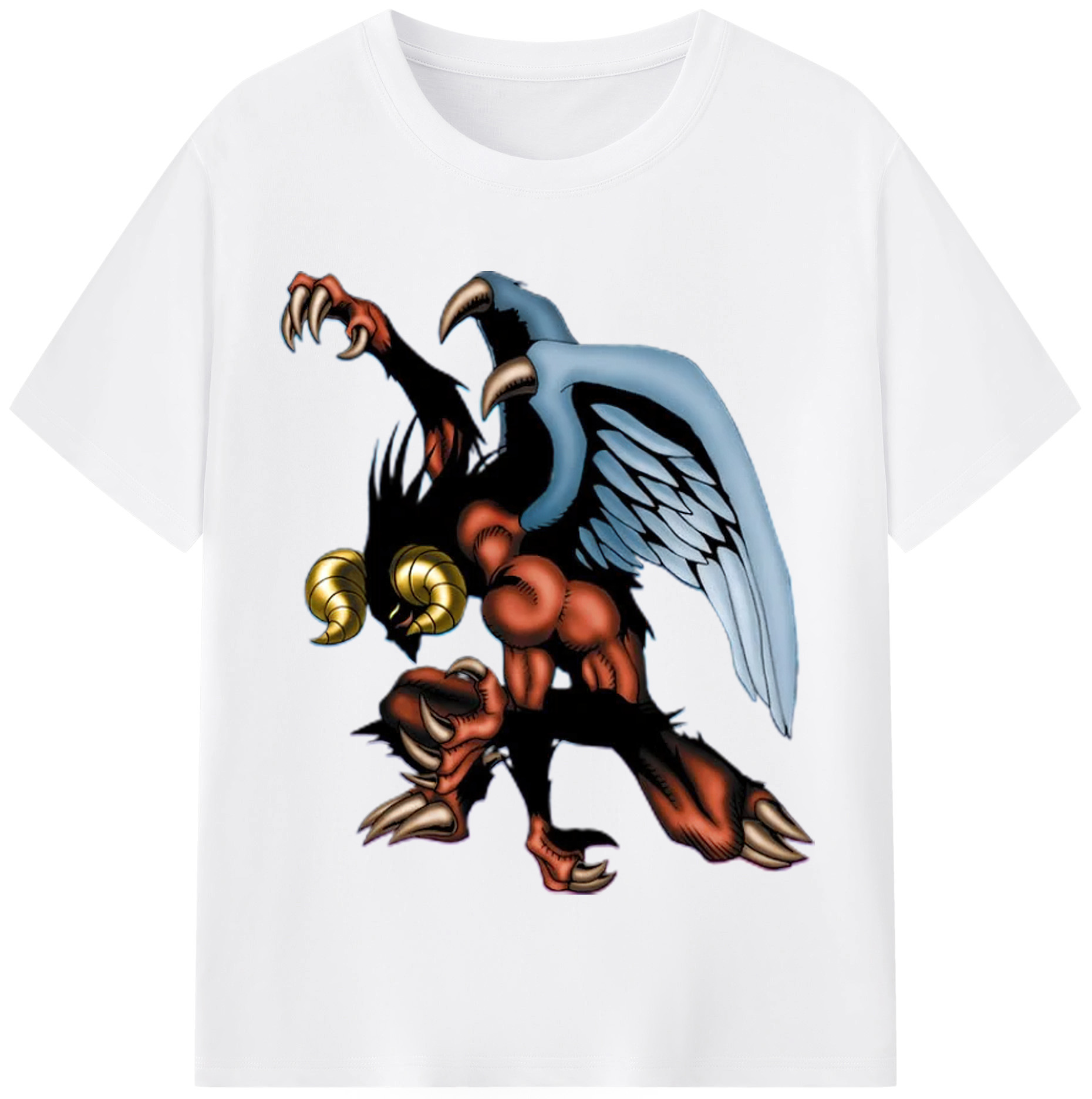 （画像用） 遊☆戯☆王 Yu-Gi-Oh! 綿100％半袖Tシャツ（フロントプリント）