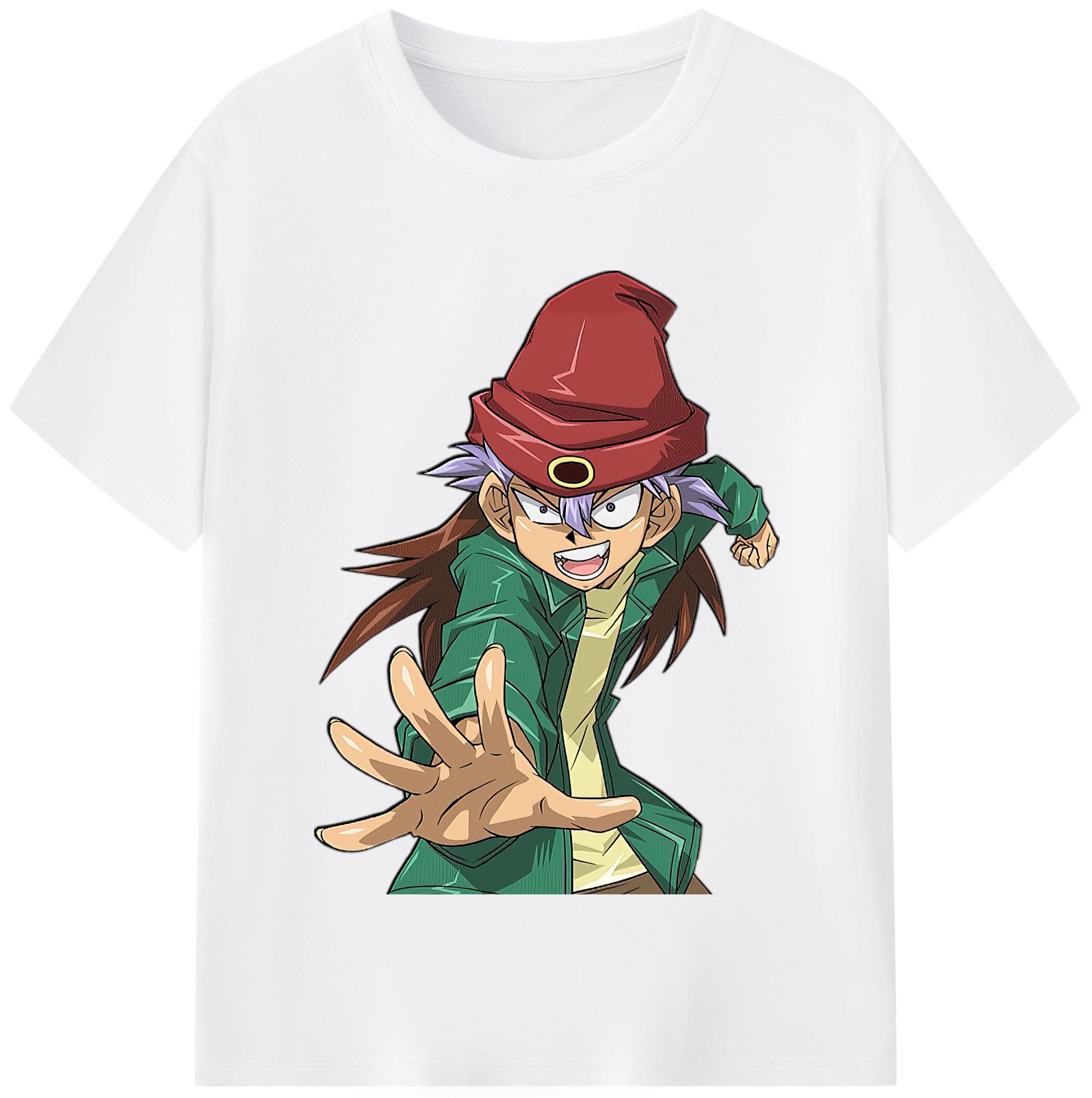 （画像用） 遊☆戯☆王 Yu-Gi-Oh! 綿100％半袖Tシャツ（フロントプリント）