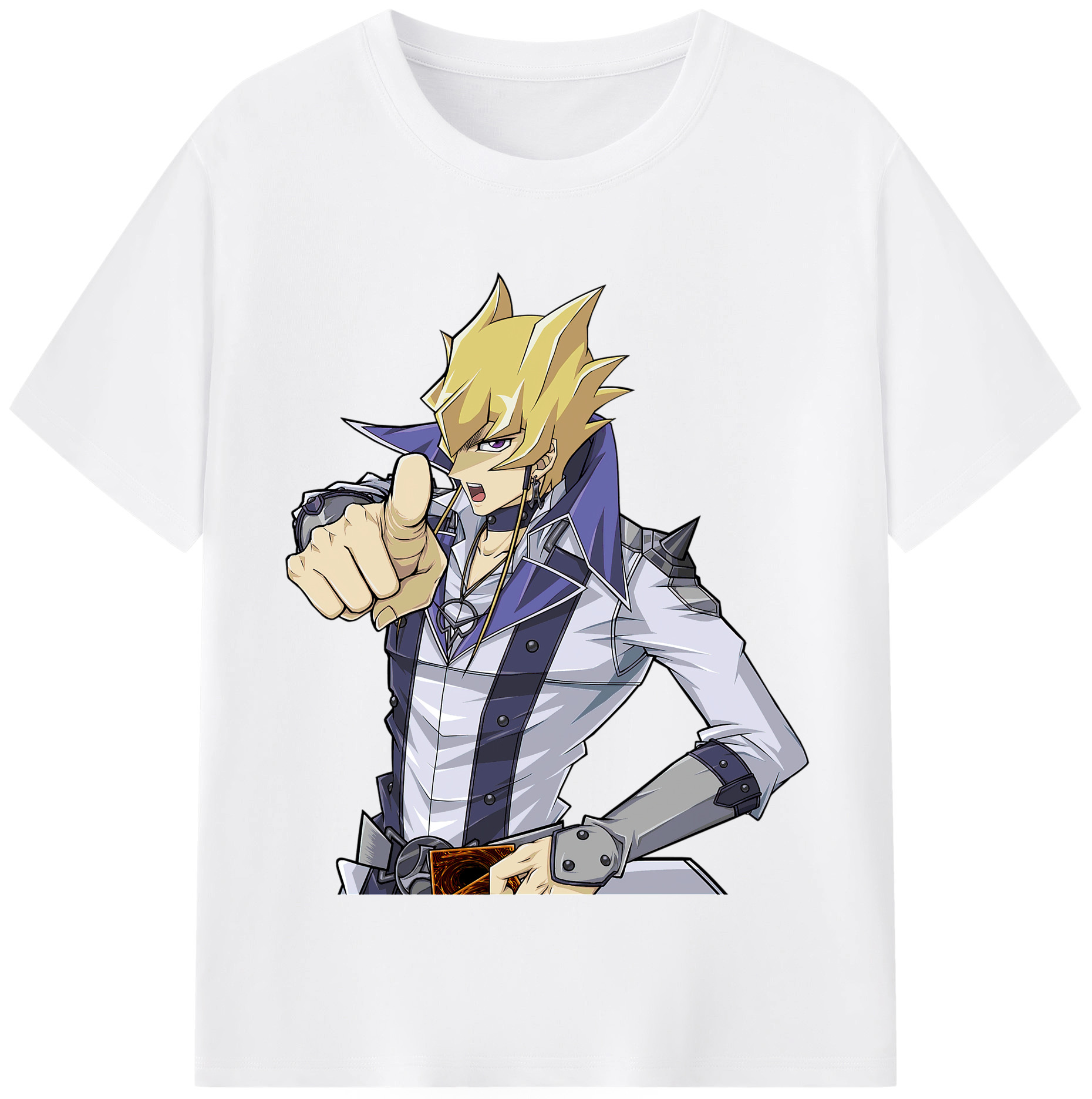 （画像用） 遊☆戯☆王 Yu-Gi-Oh! 綿100％半袖Tシャツ（フロントプリント）