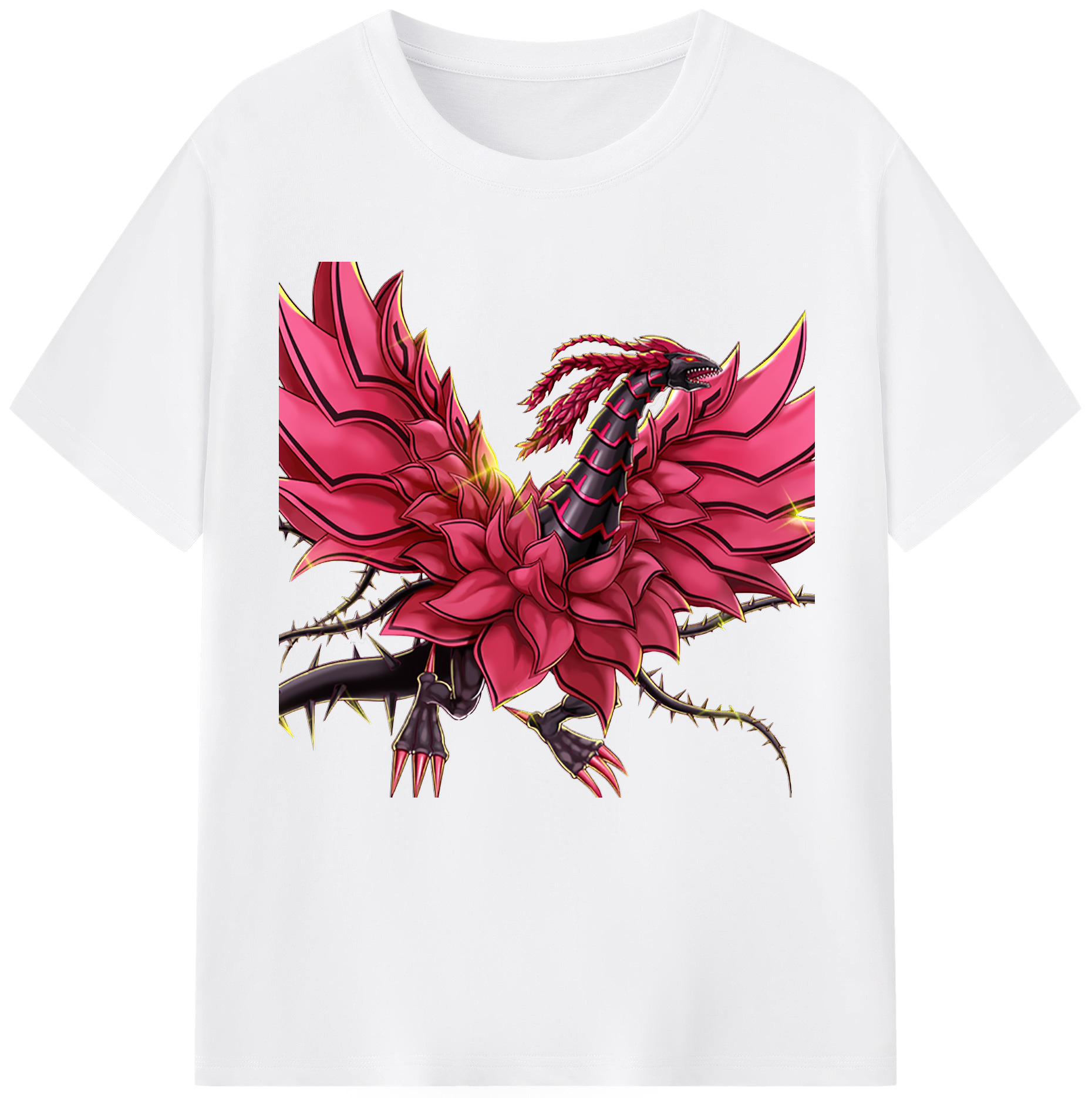 （画像用） 遊☆戯☆王 Yu-Gi-Oh! 綿100％半袖Tシャツ（フロントプリント）