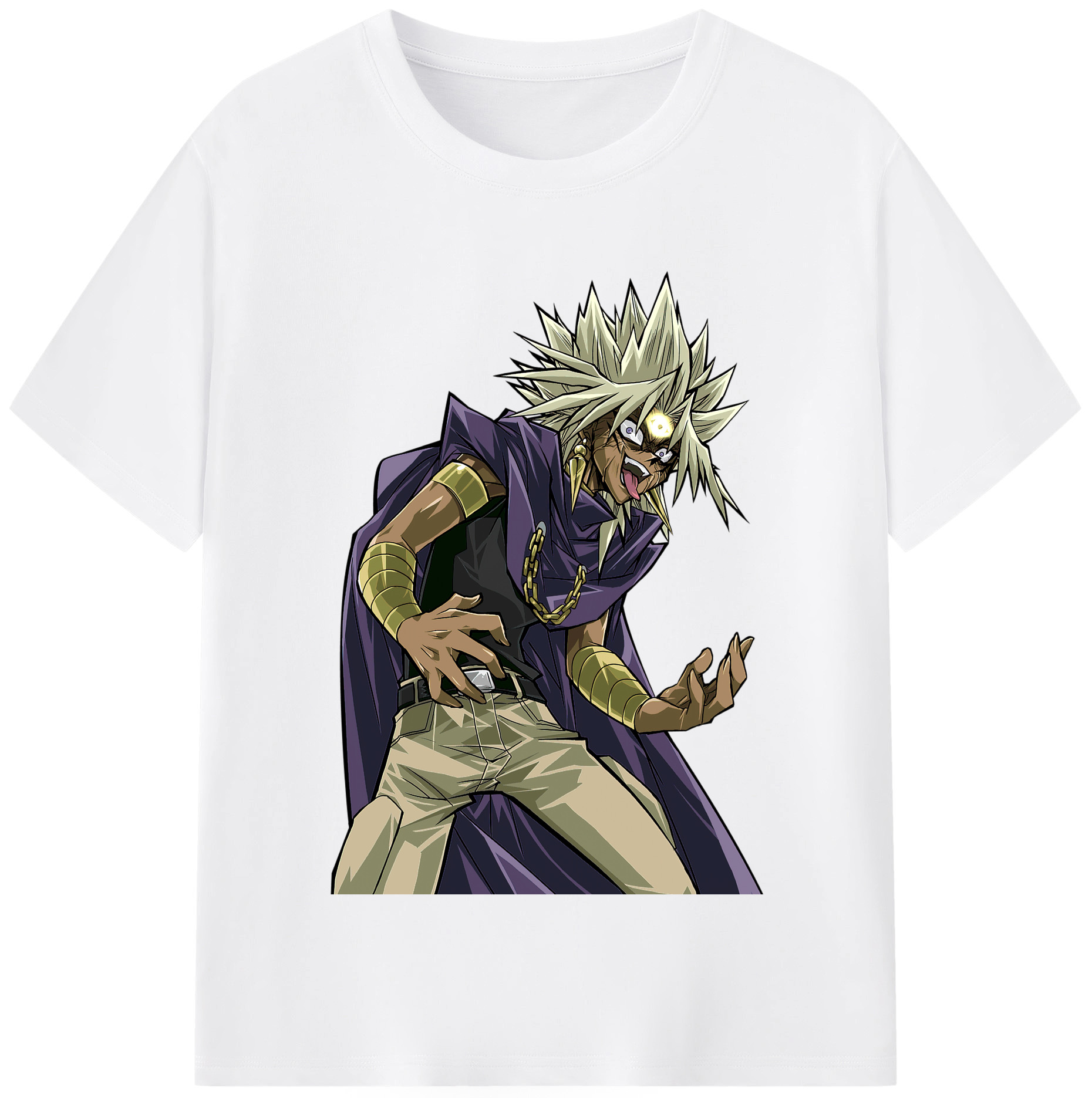 （画像用） 遊☆戯☆王 Yu-Gi-Oh! 綿100％半袖Tシャツ（フロントプリント）