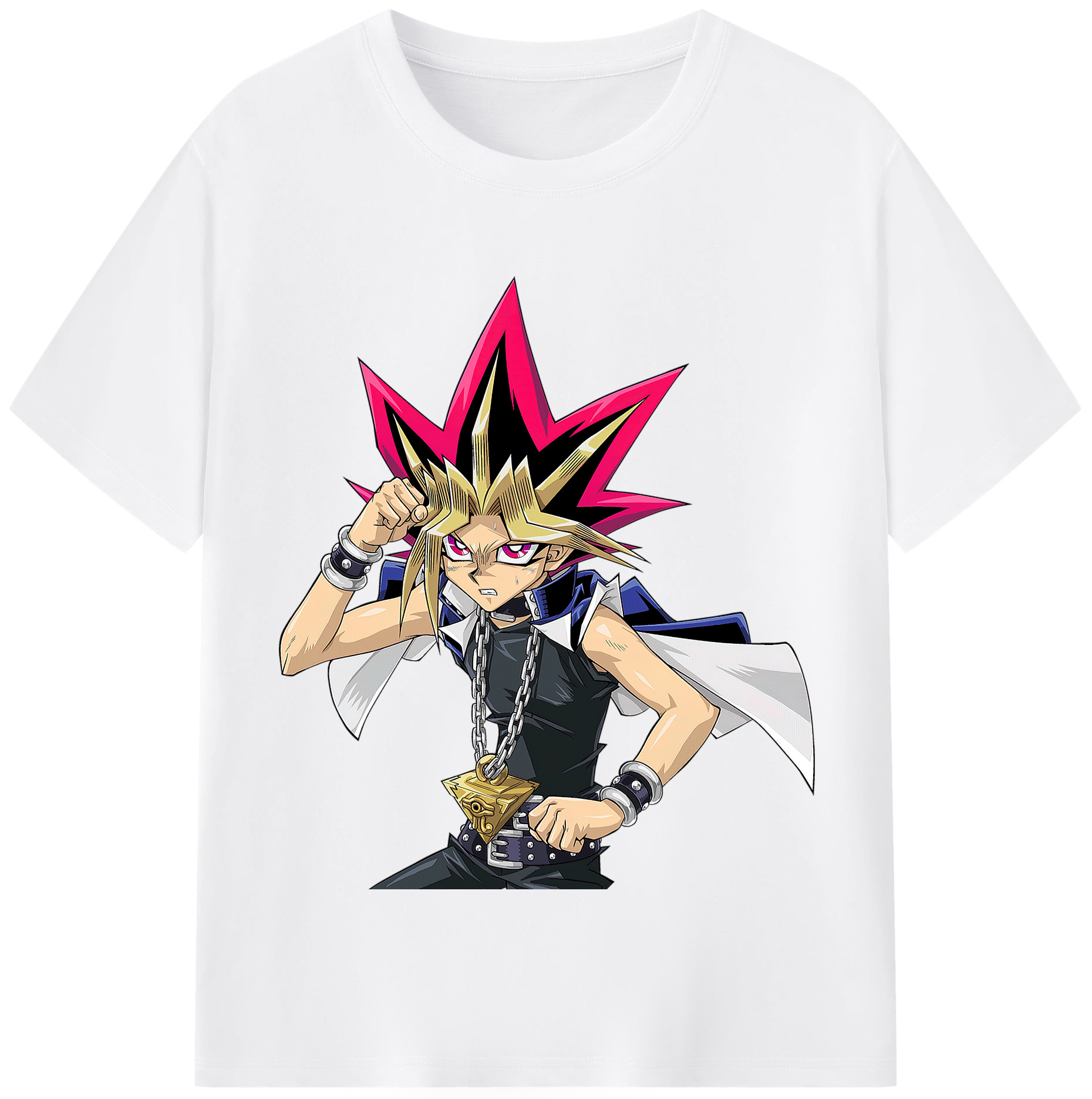 （画像用） 遊☆戯☆王 Yu-Gi-Oh! 綿100％半袖Tシャツ（フロントプリント）