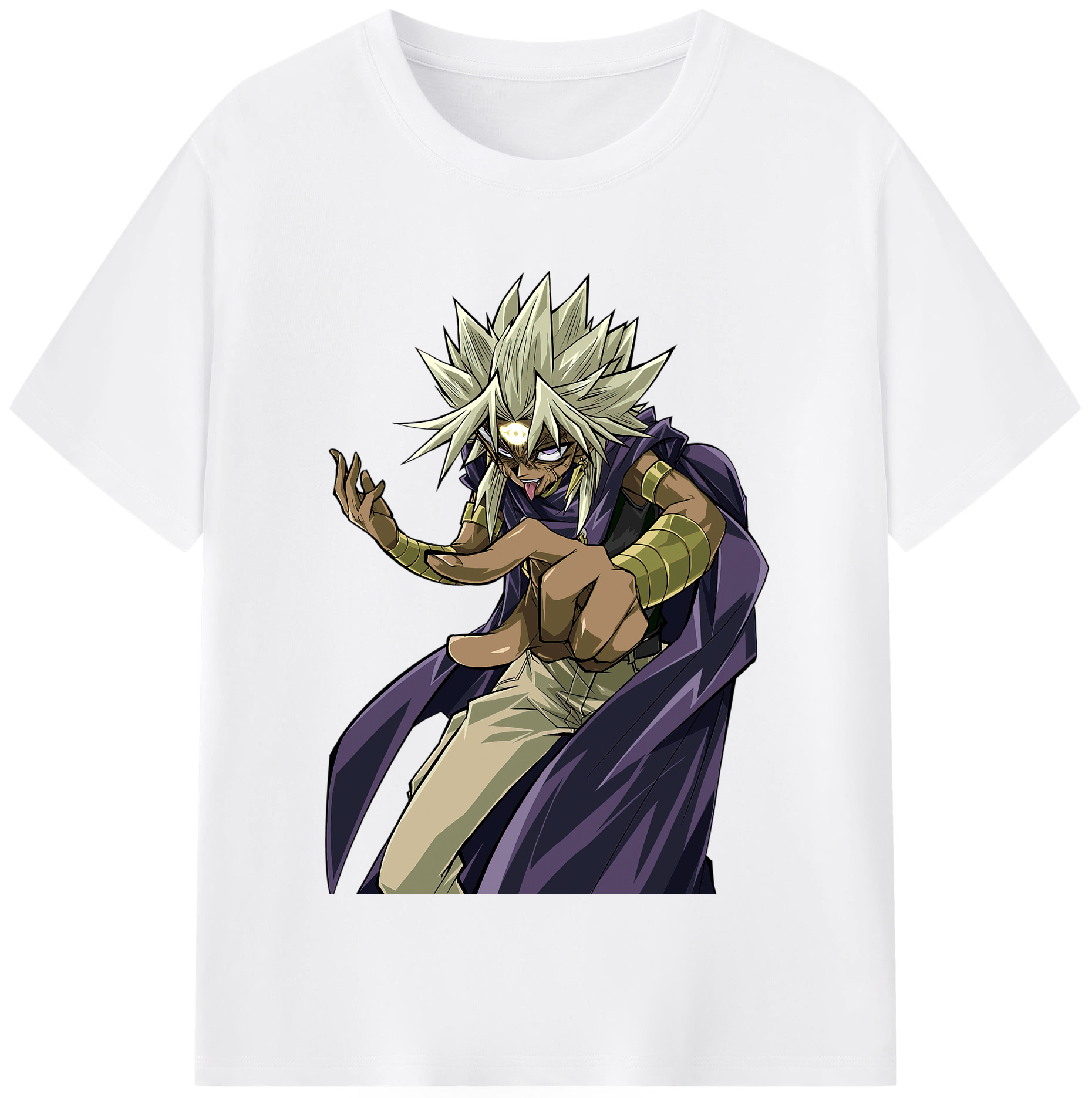 （画像用） 遊☆戯☆王 Yu-Gi-Oh! 綿100％半袖Tシャツ（フロントプリント）