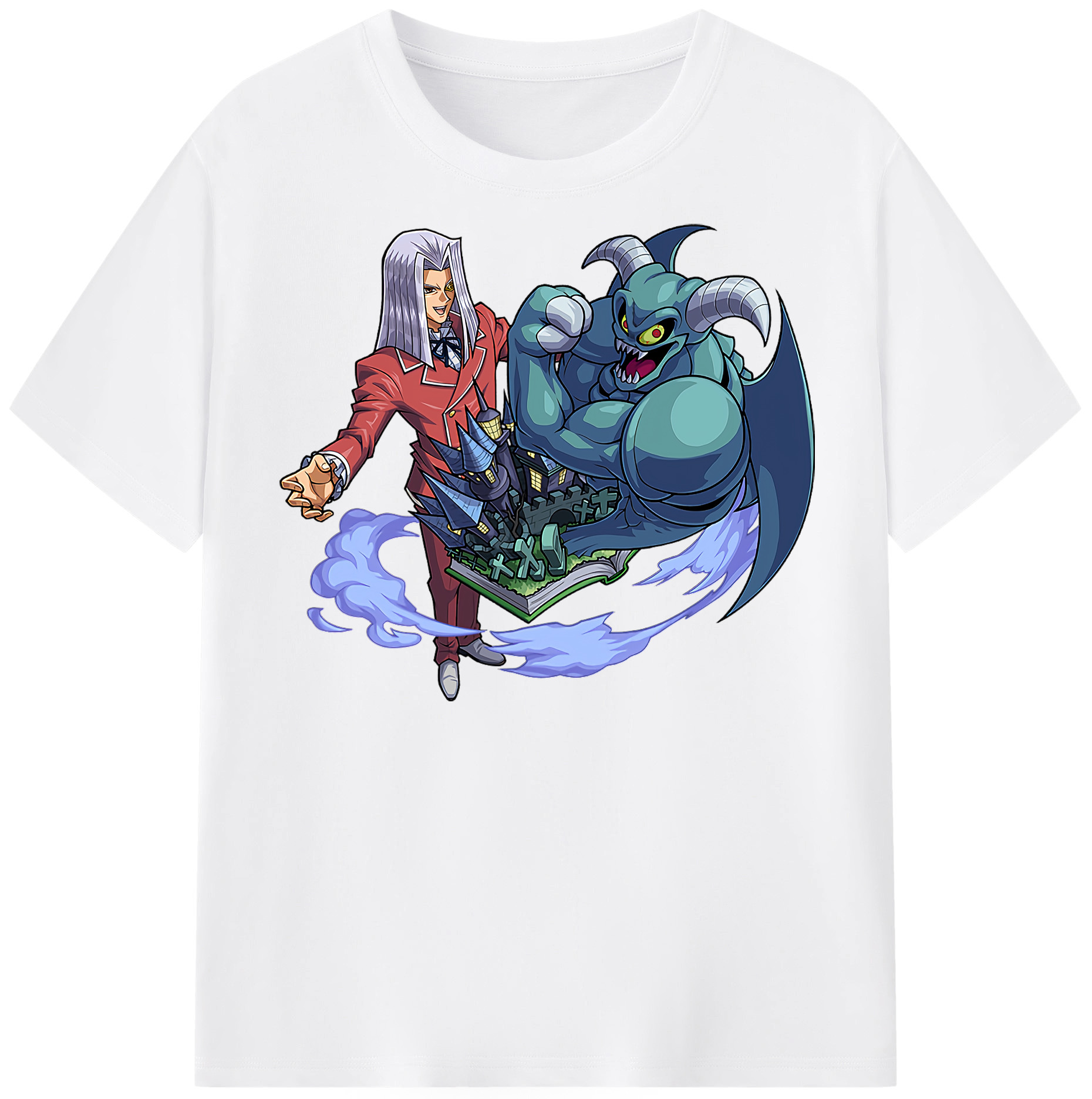 （画像用） 遊☆戯☆王 Yu-Gi-Oh! 綿100％半袖Tシャツ（フロントプリント）