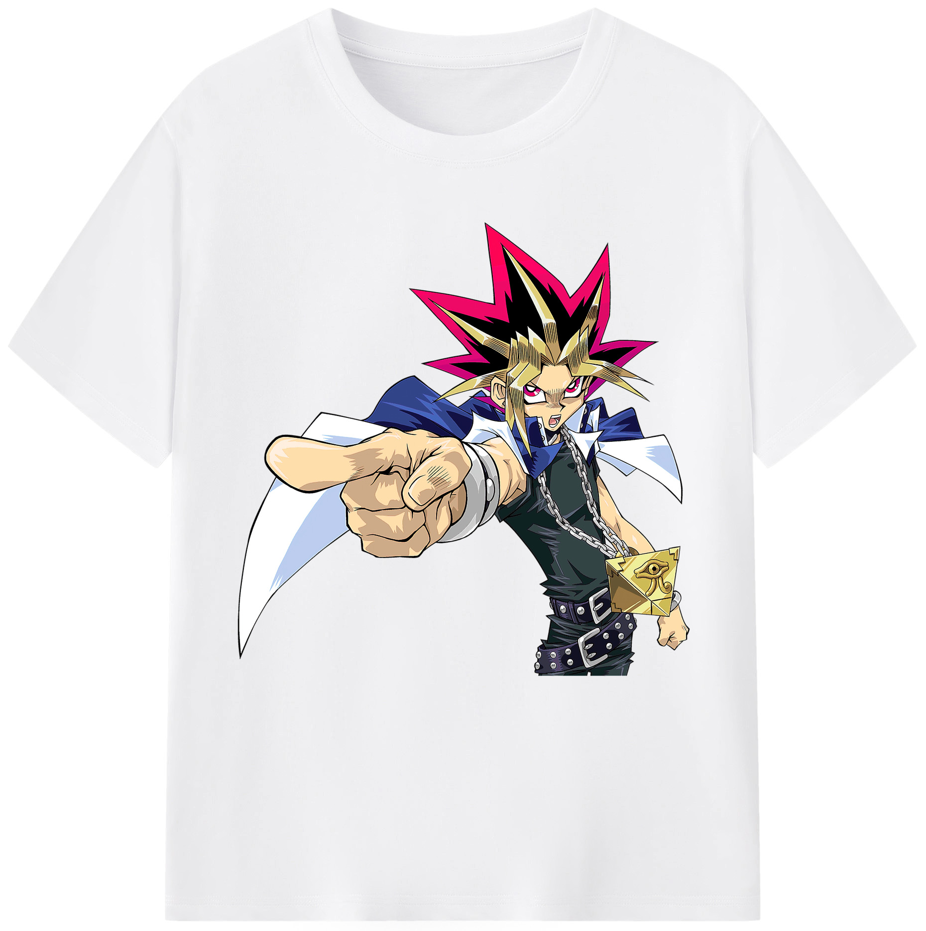（画像用） 遊☆戯☆王 Yu-Gi-Oh! 綿100％半袖Tシャツ（フロントプリント）
