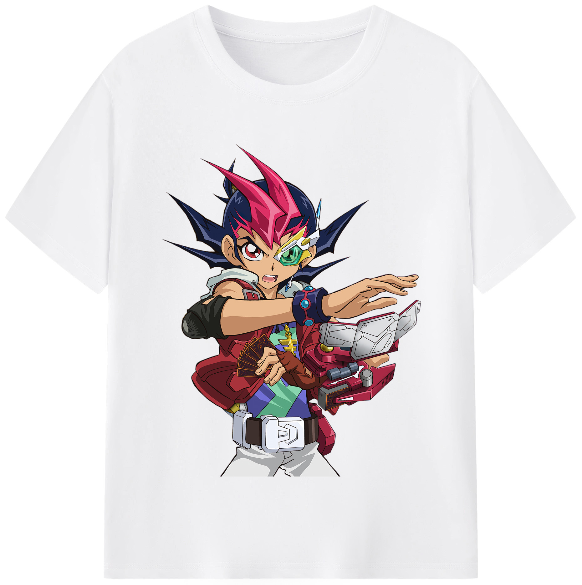 （画像用） 遊☆戯☆王 Yu-Gi-Oh! 綿100％半袖Tシャツ（フロントプリント）