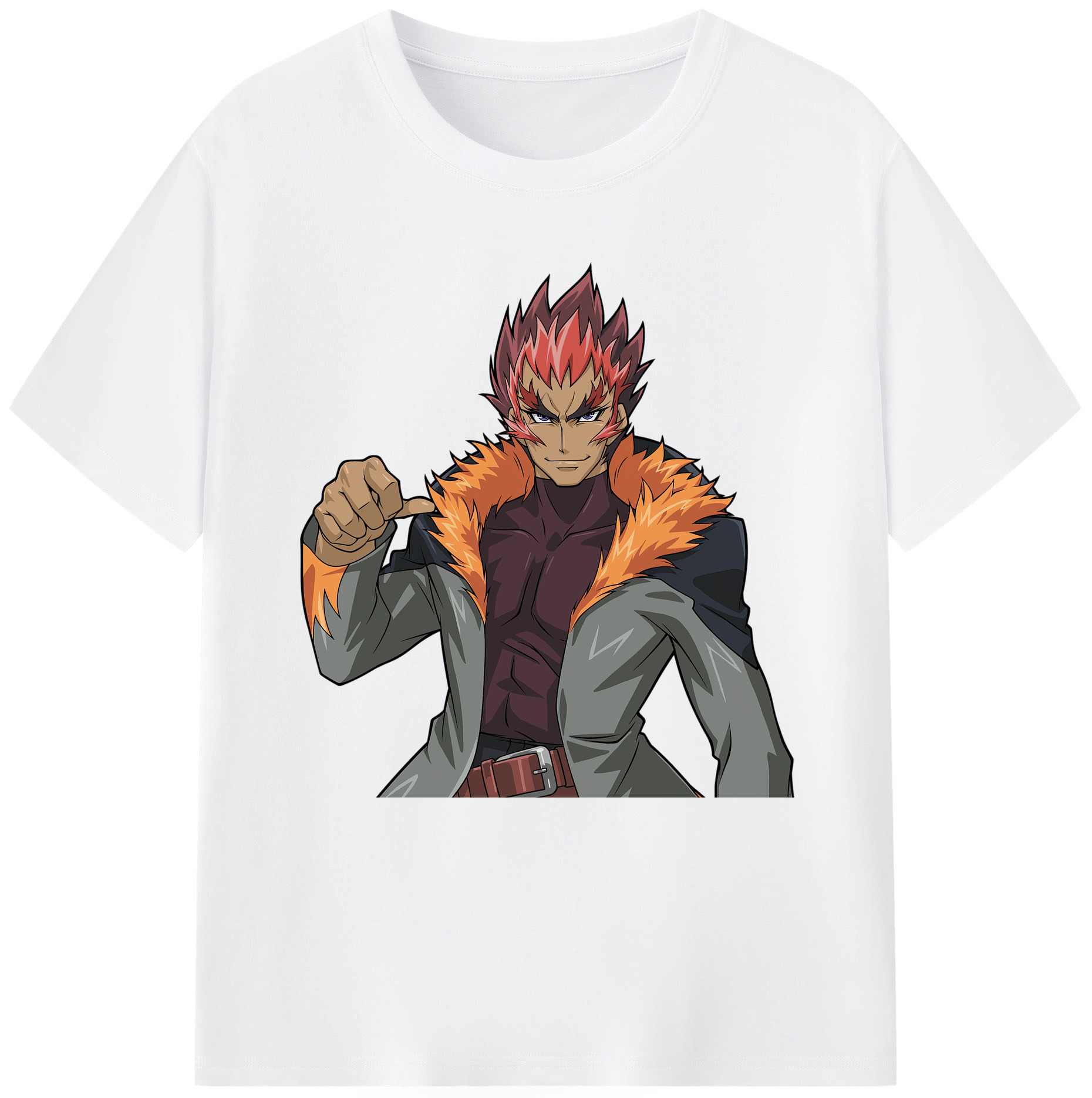 （画像用） 遊☆戯☆王 Yu-Gi-Oh! 綿100％半袖Tシャツ（フロントプリント）