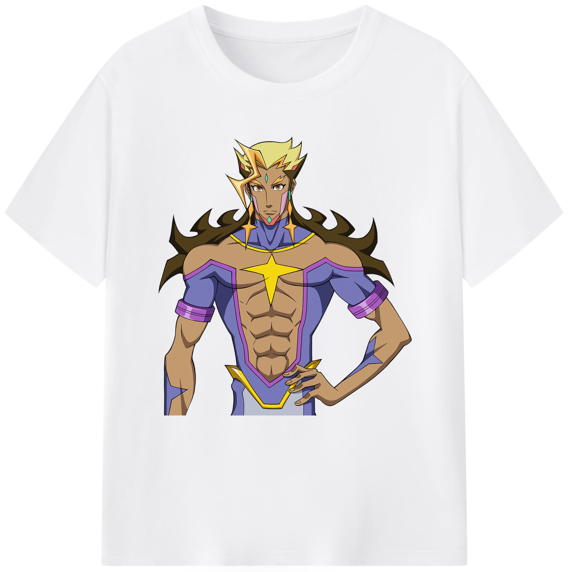 （画像用） 遊☆戯☆王 Yu-Gi-Oh! 綿100％半袖Tシャツ（フロントプリント）