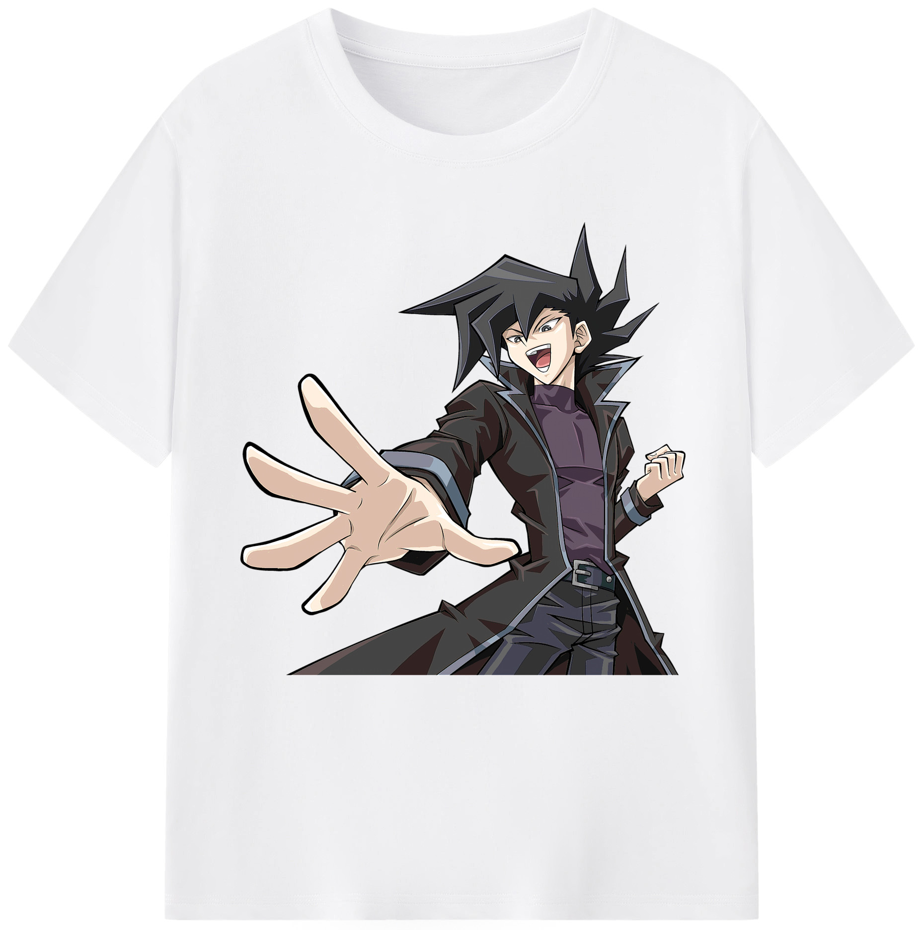 （画像用） 遊☆戯☆王 Yu-Gi-Oh! 綿100％半袖Tシャツ（フロントプリント）