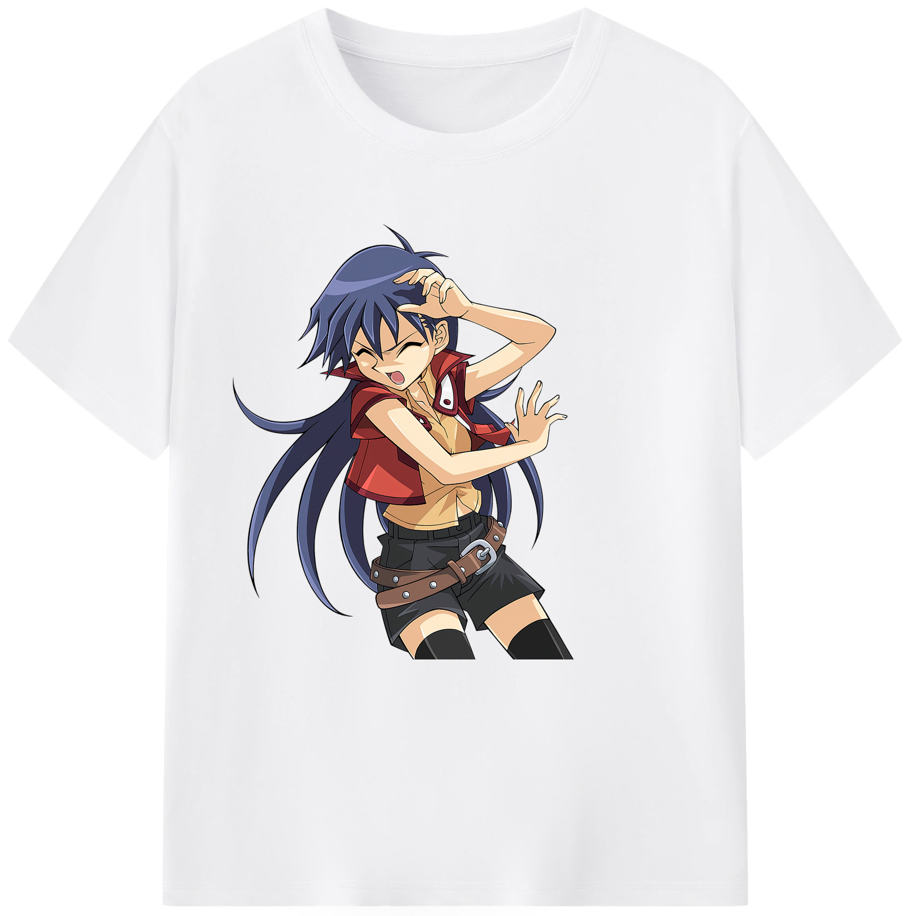（画像用） 遊☆戯☆王 Yu-Gi-Oh! 綿100％半袖Tシャツ（フロントプリント）