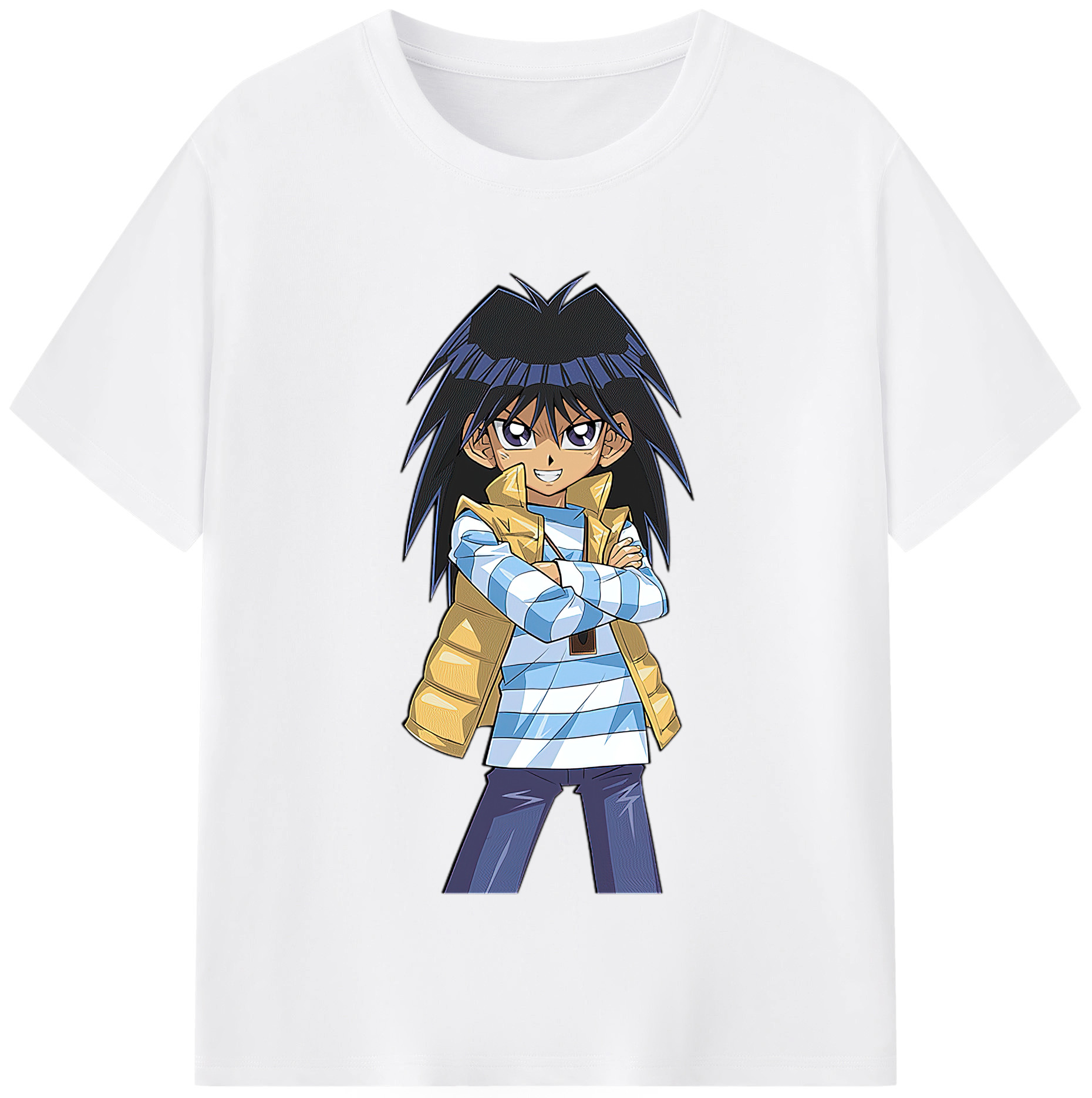 （画像用） 遊☆戯☆王 Yu-Gi-Oh! 綿100％半袖Tシャツ（フロントプリント）