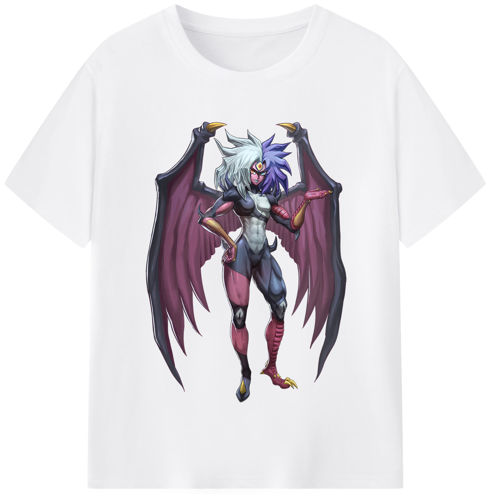 （画像用） 遊☆戯☆王 Yu-Gi-Oh! 綿100％半袖Tシャツ（フロントプリント）