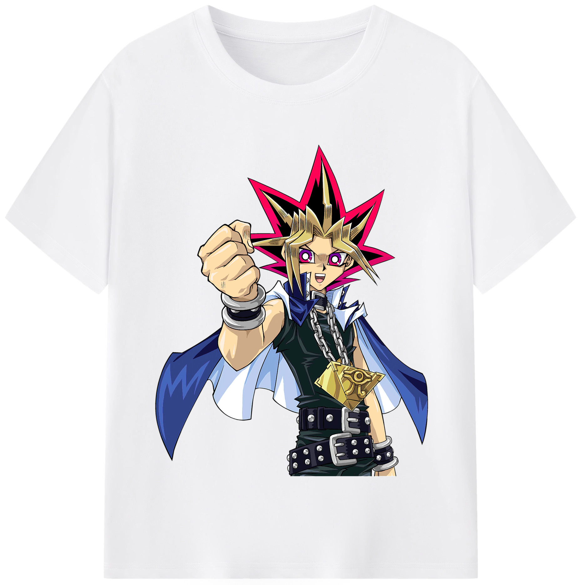 （画像用） 遊☆戯☆王 Yu-Gi-Oh! 綿100％半袖Tシャツ（フロントプリント）