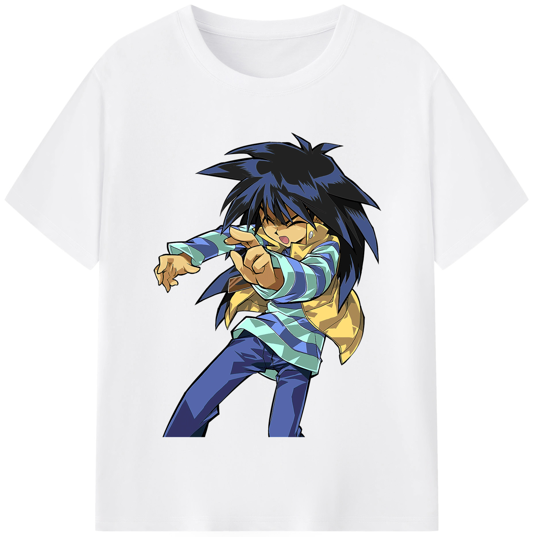 （画像用） 遊☆戯☆王 Yu-Gi-Oh! 綿100％半袖Tシャツ（フロントプリント）