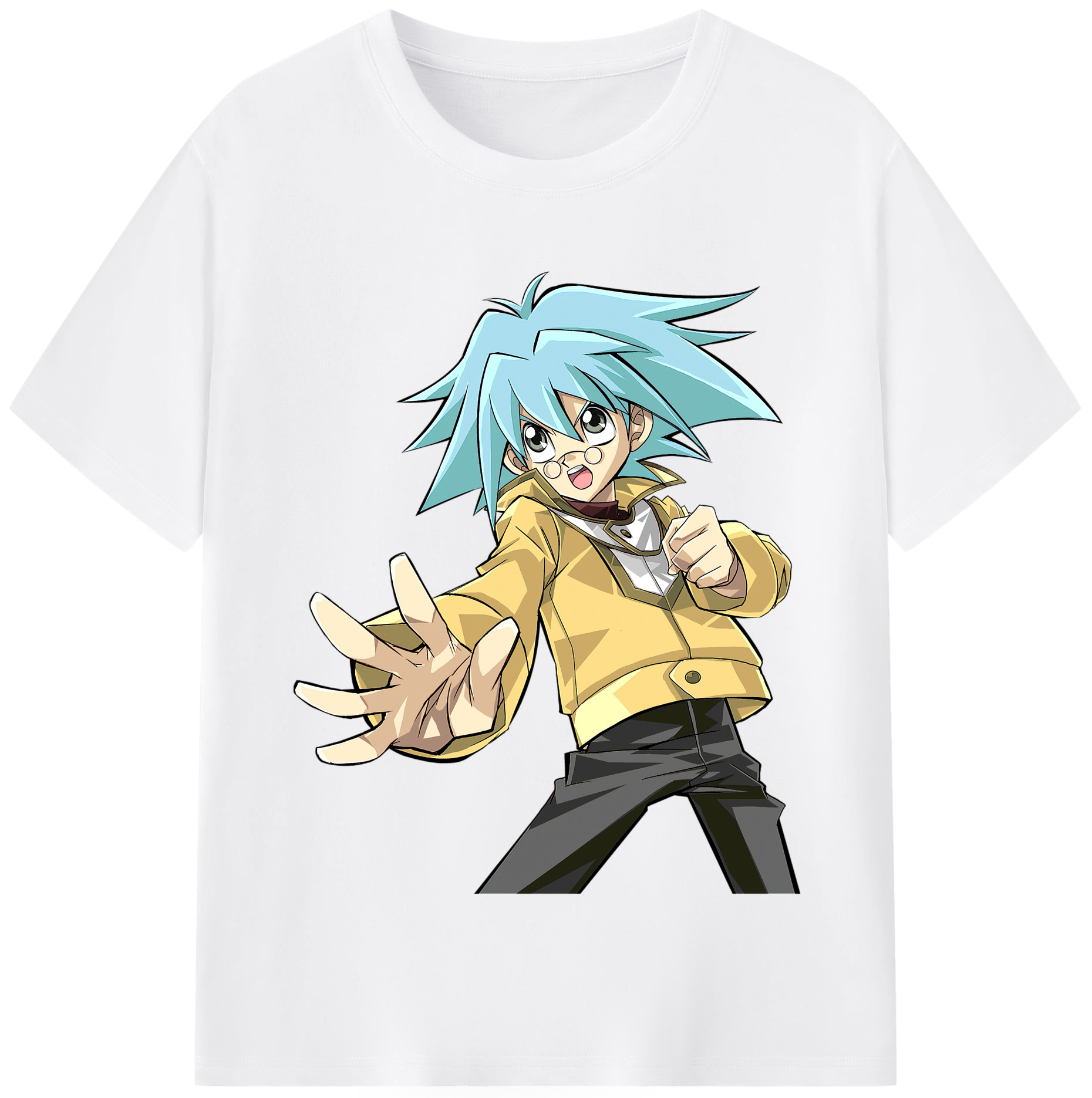 （画像用） 遊☆戯☆王 Yu-Gi-Oh! 綿100％半袖Tシャツ（フロントプリント）